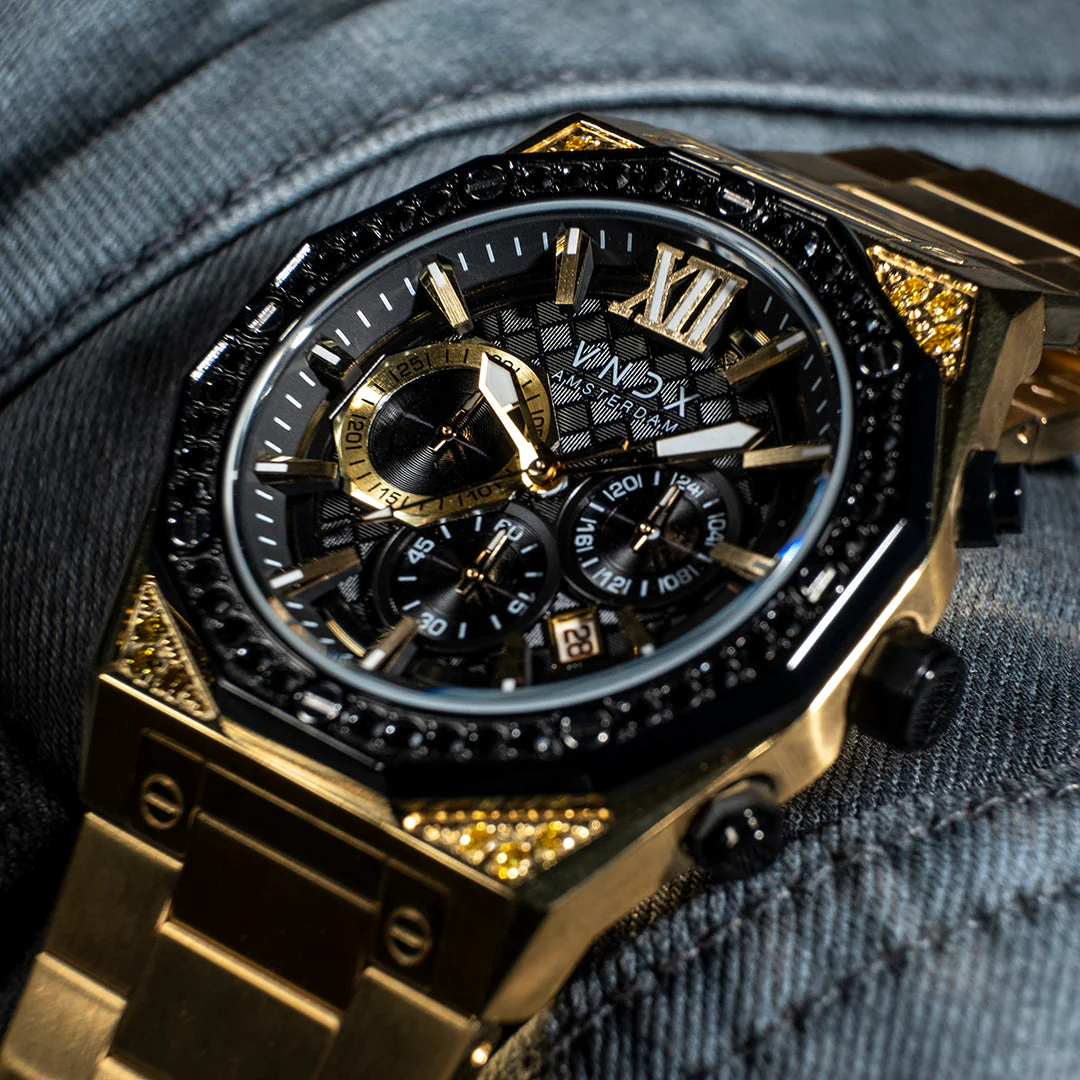 VNDX Wise Man Stones Men's Watch 2003-MD11880-01 - Image 3