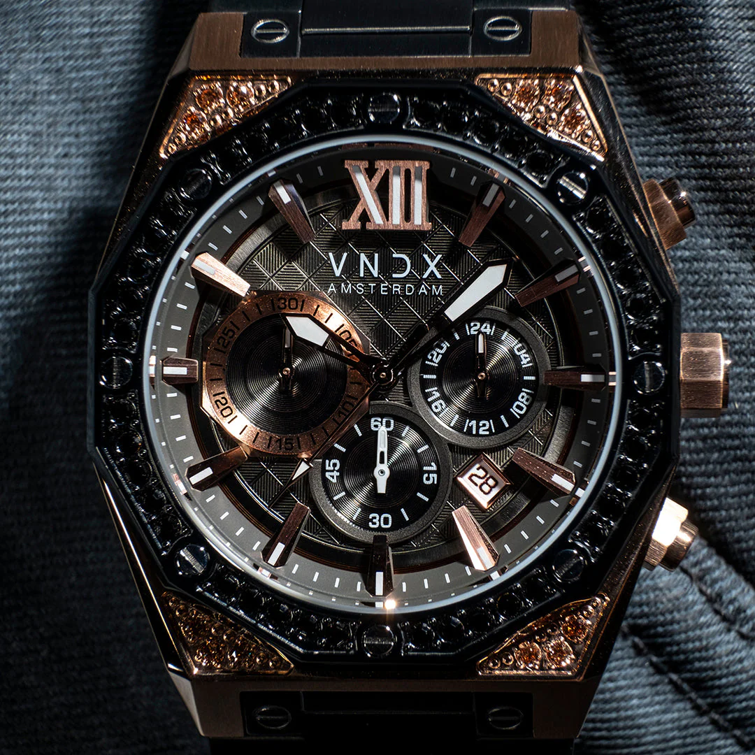 VNDX Wise Man Stones Men's Watch 2003-MR11880-16 - Image 2