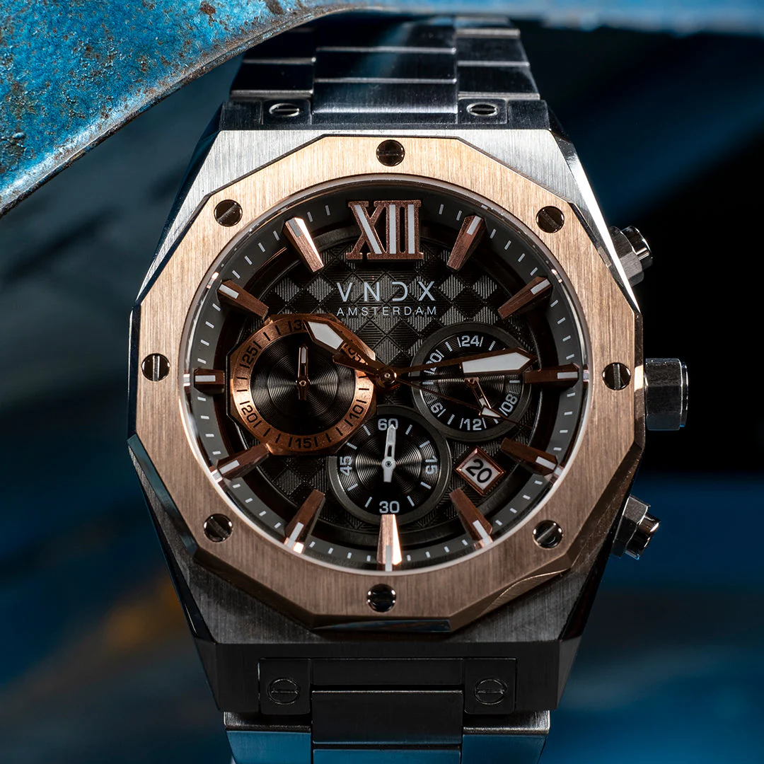VNDX Wise Man Staal Men's Watch 2003-MS11885-TR - Image 2