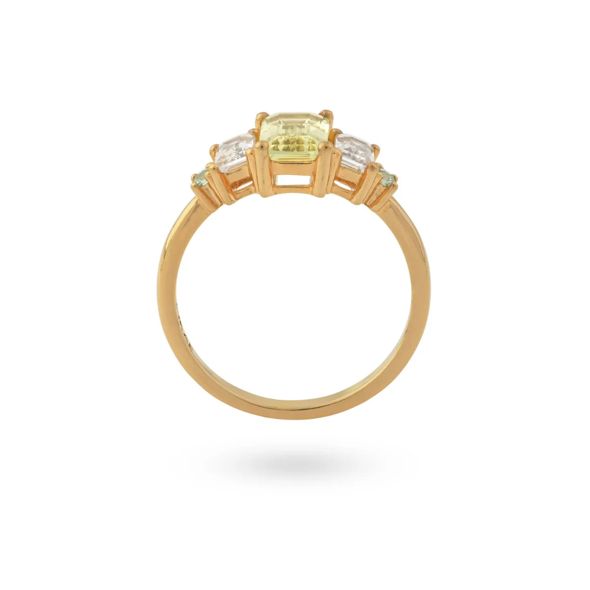 24Kae Gold Ring 12411Y/52 - Image 3