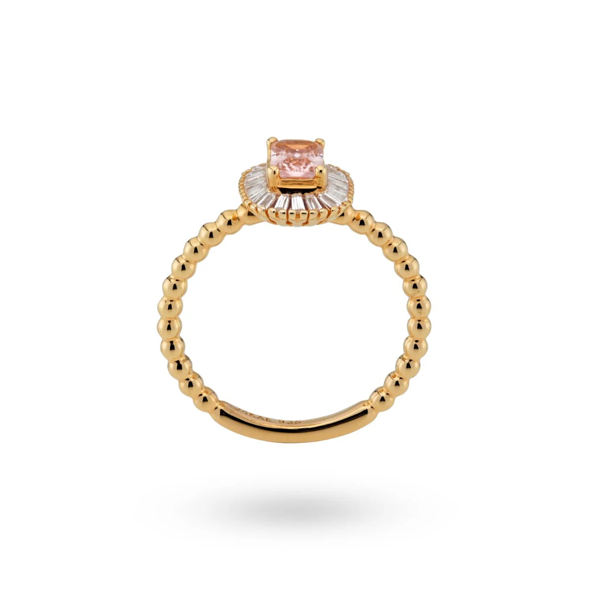 24Kae Gold Ring 12482Y/52 - Image 3