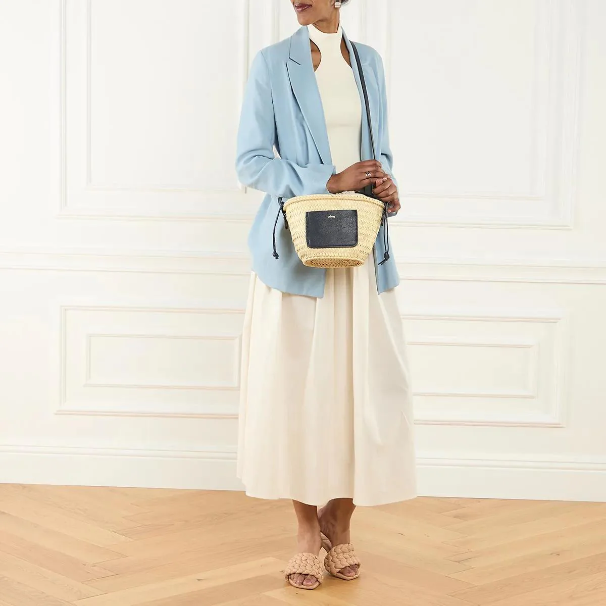 Abro Beige Basket Bag 2001-A0487547 - Image 2