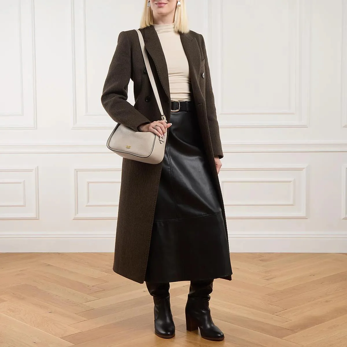 Abro Beige Crossbody Bag 2001-A0370364 - Image 2