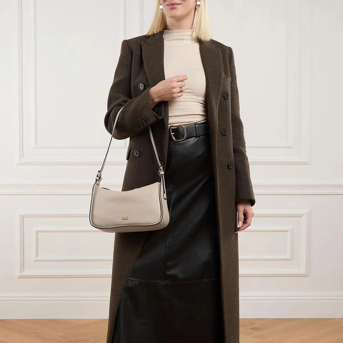 Abro Beige Crossbody Bag 2001-A0370364 - Image 3