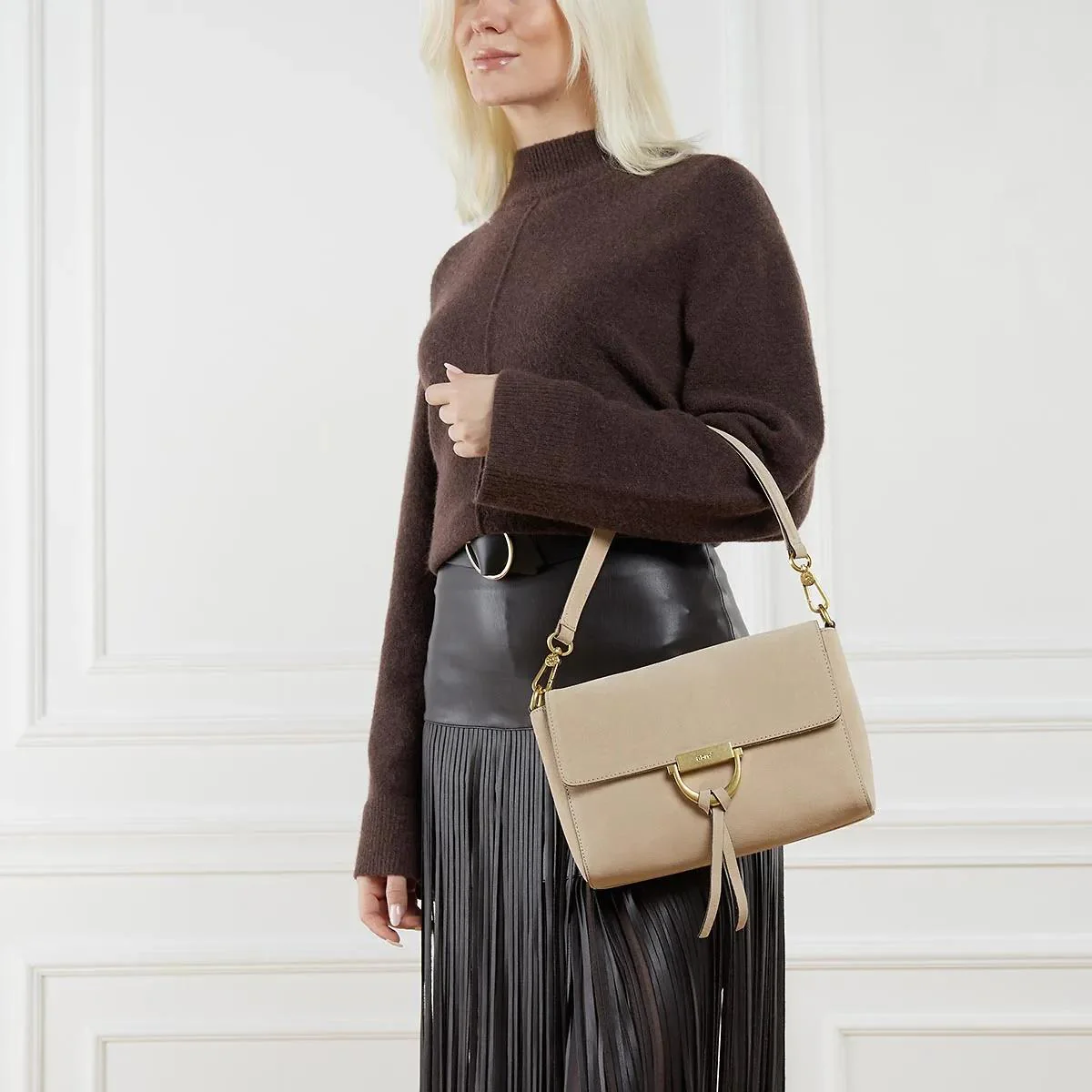 Abro Beige Crossbody Bag 2001-A0487507 - Image 2