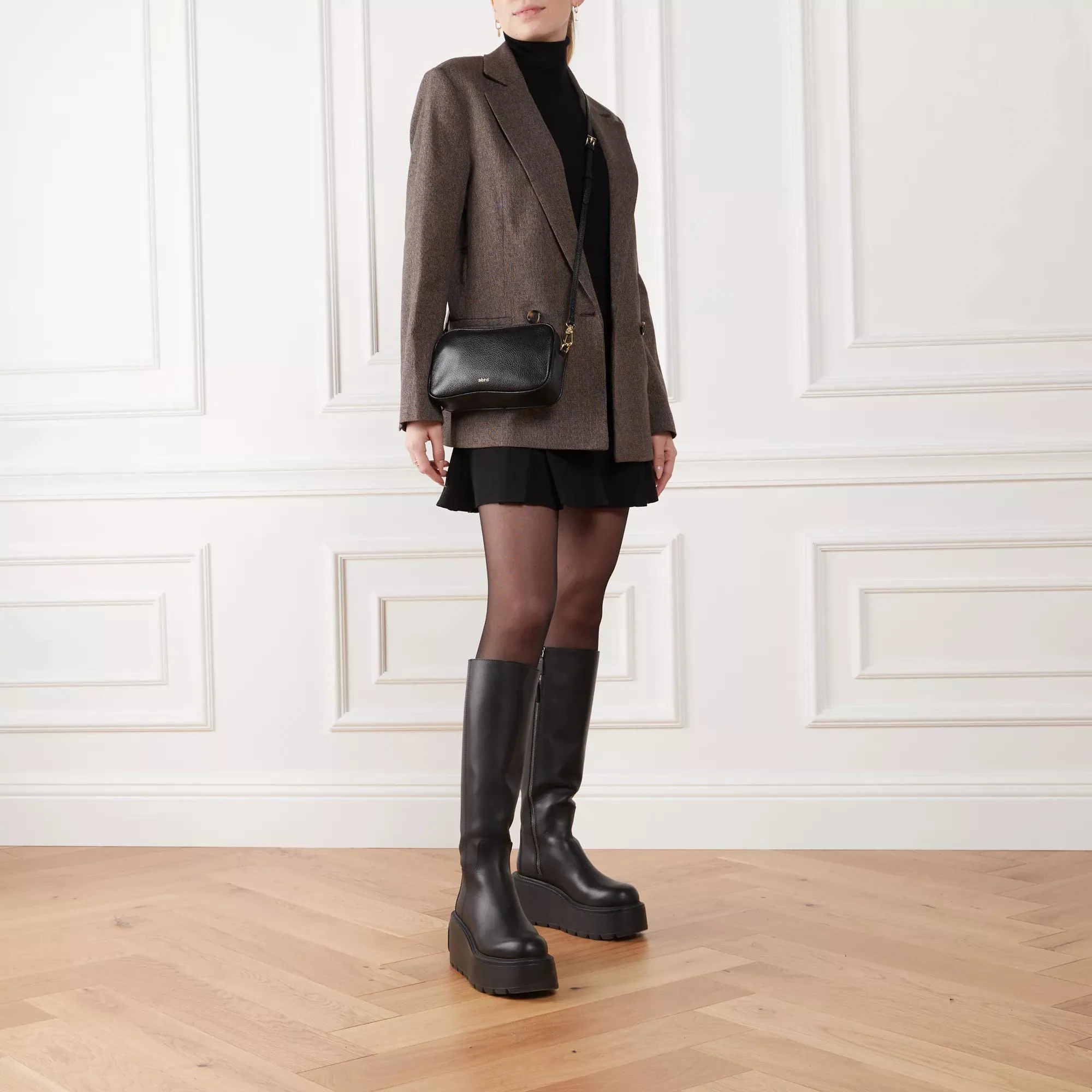 Abro Black Crossbody Bag 2001-A0244618 - Image 3
