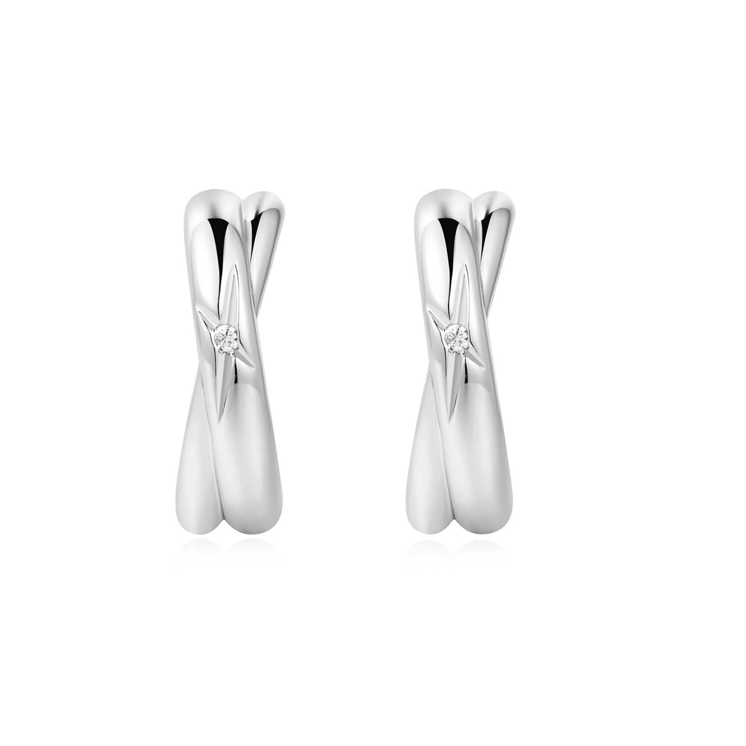 Ania Haie Dusk Divas 925 Sterling Silver Earrings 2002-AH-E061-16H - Image 3