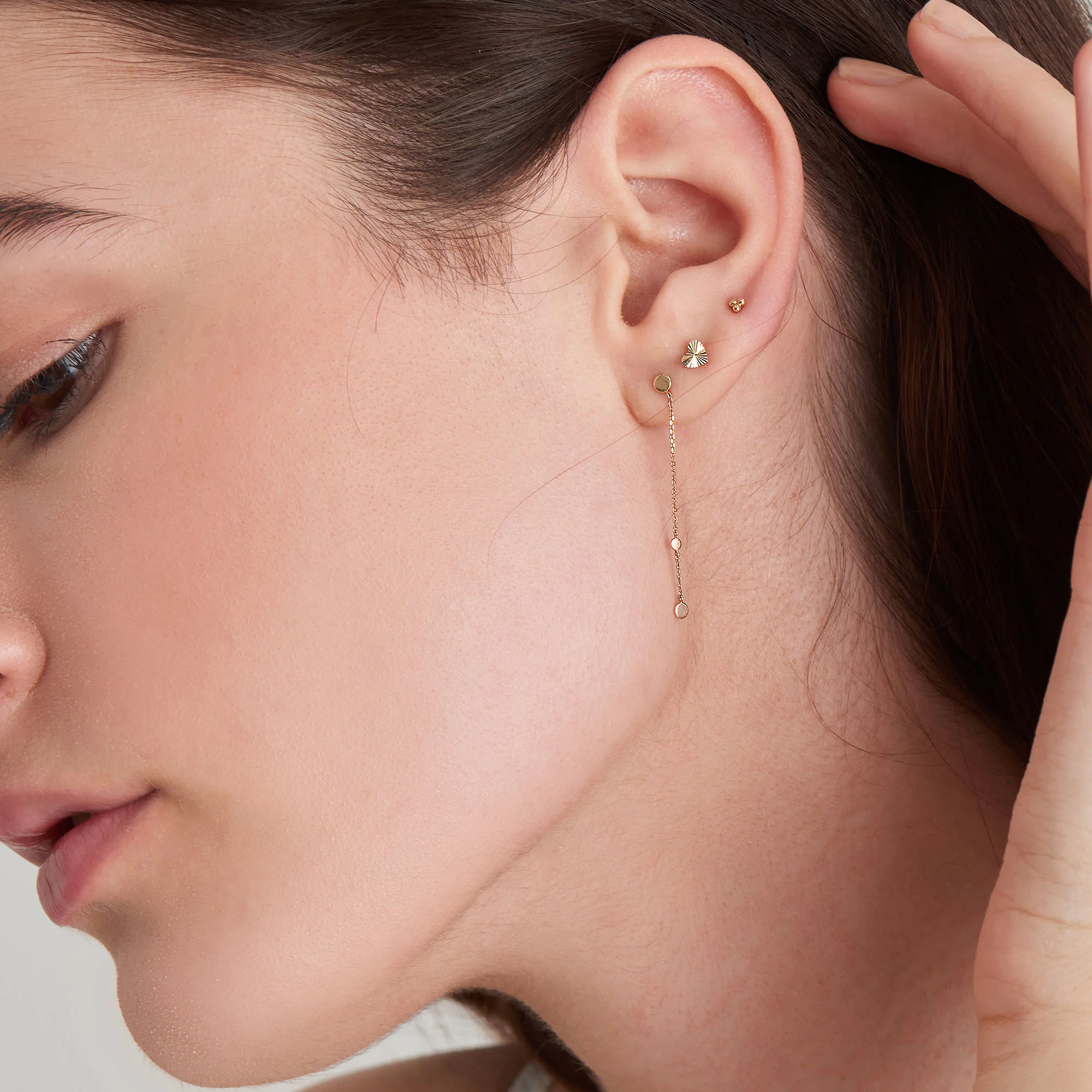 Ania Haie Gold Collection 14 Karat Gold Earrings 2002-AH-EAU001-05YG - Image 2