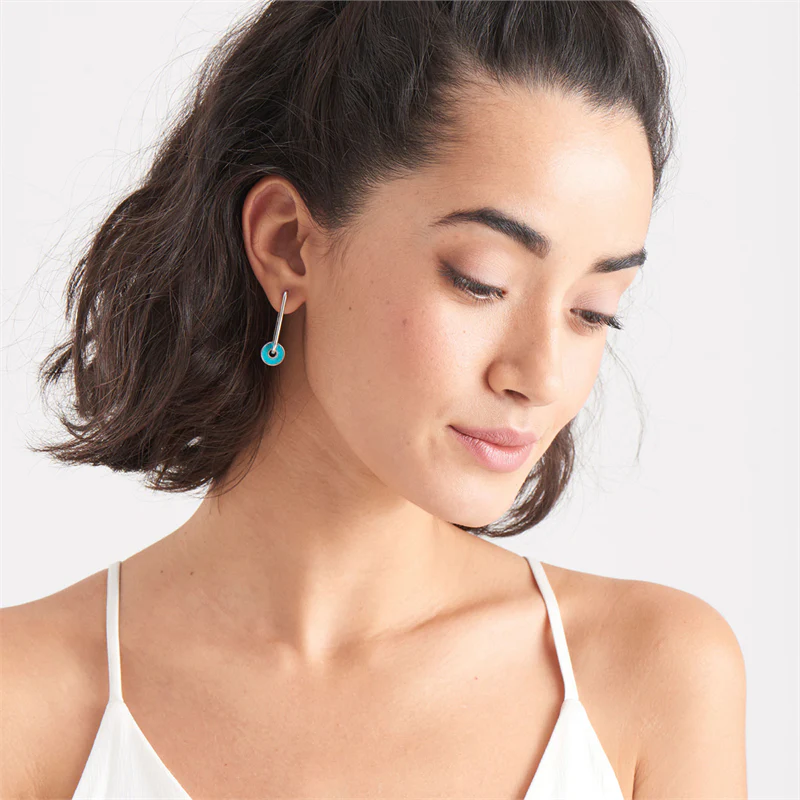 Ania Haie Hidden Gem Silver Earrings 2002-AH-E022-04H - Image 2