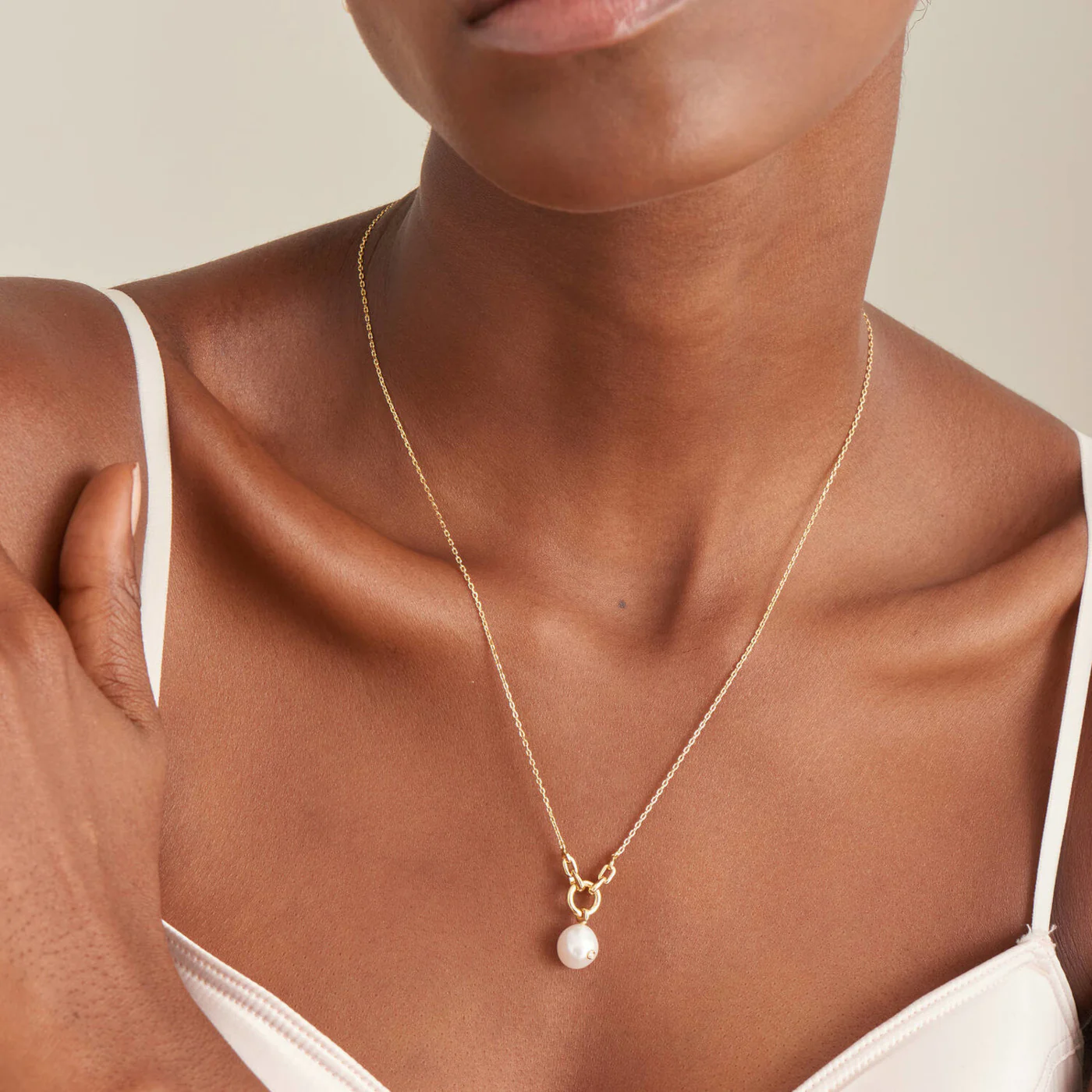 Ania Haie Pearl Power Gold Necklace AH-N043-03G - Image 3