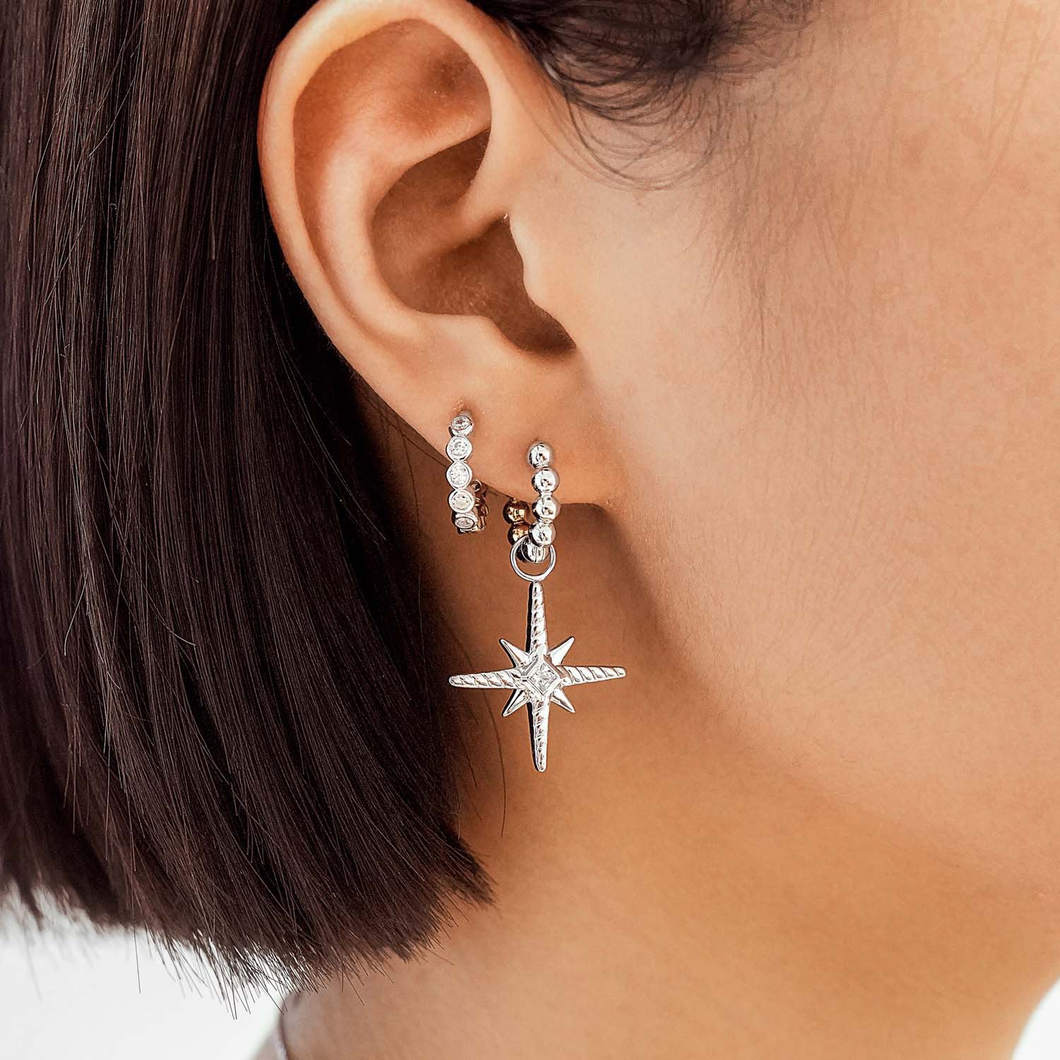 Ania Haie Pop Charms 925 Sterling Silver Earrings 2002-AH-E060-04T - Image 3
