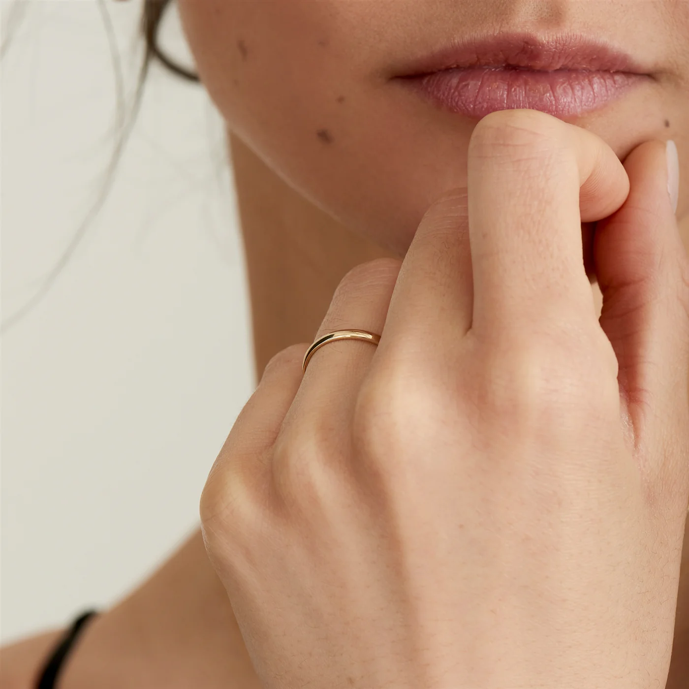 Ania Haie Stargazer 14 Carat Gold Ring AH-RAU002-02YG-50 - Image 3