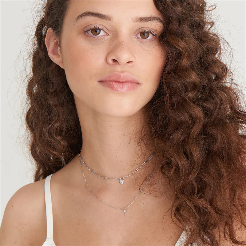Ania Haie Under Lock and Key 925 Sterling Silver Necklace 2002-AH-N032-03H - Image 2