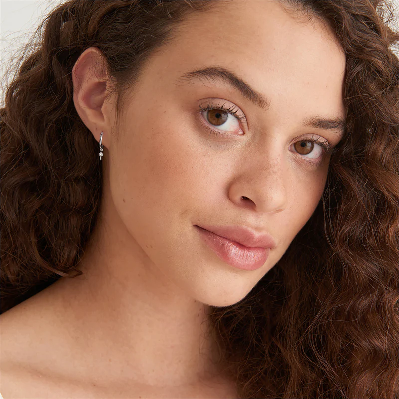 Ania Haie Under Lock and Key Silver Earrings 2002-AH-E032-04H - Image 2