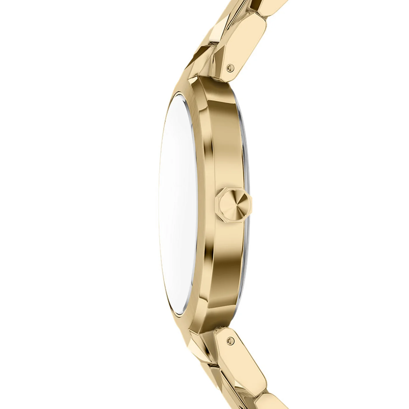 Armani Exchange Audora Round Gold Dial Watch AX4407 - Image 5