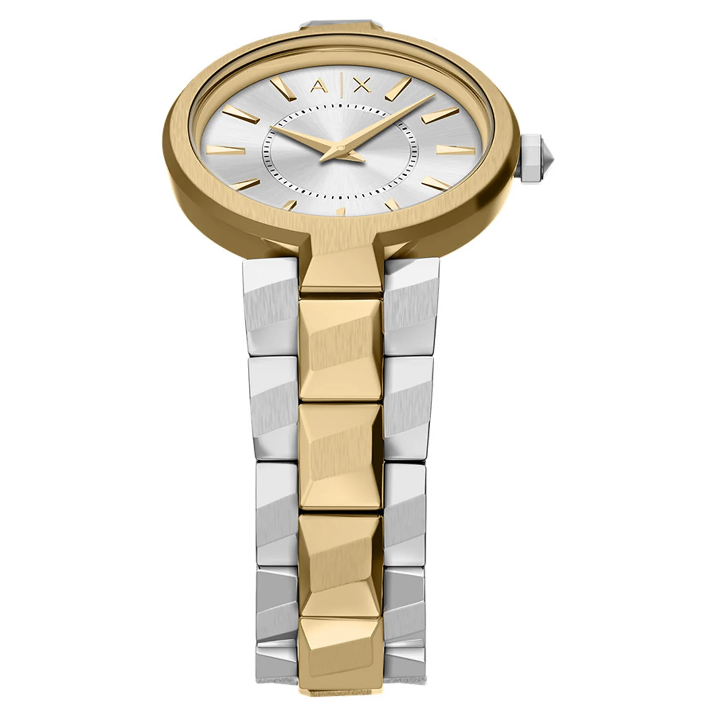 Armani Exchange Audora Round Silver Dial Watch AX4406 - Image 3