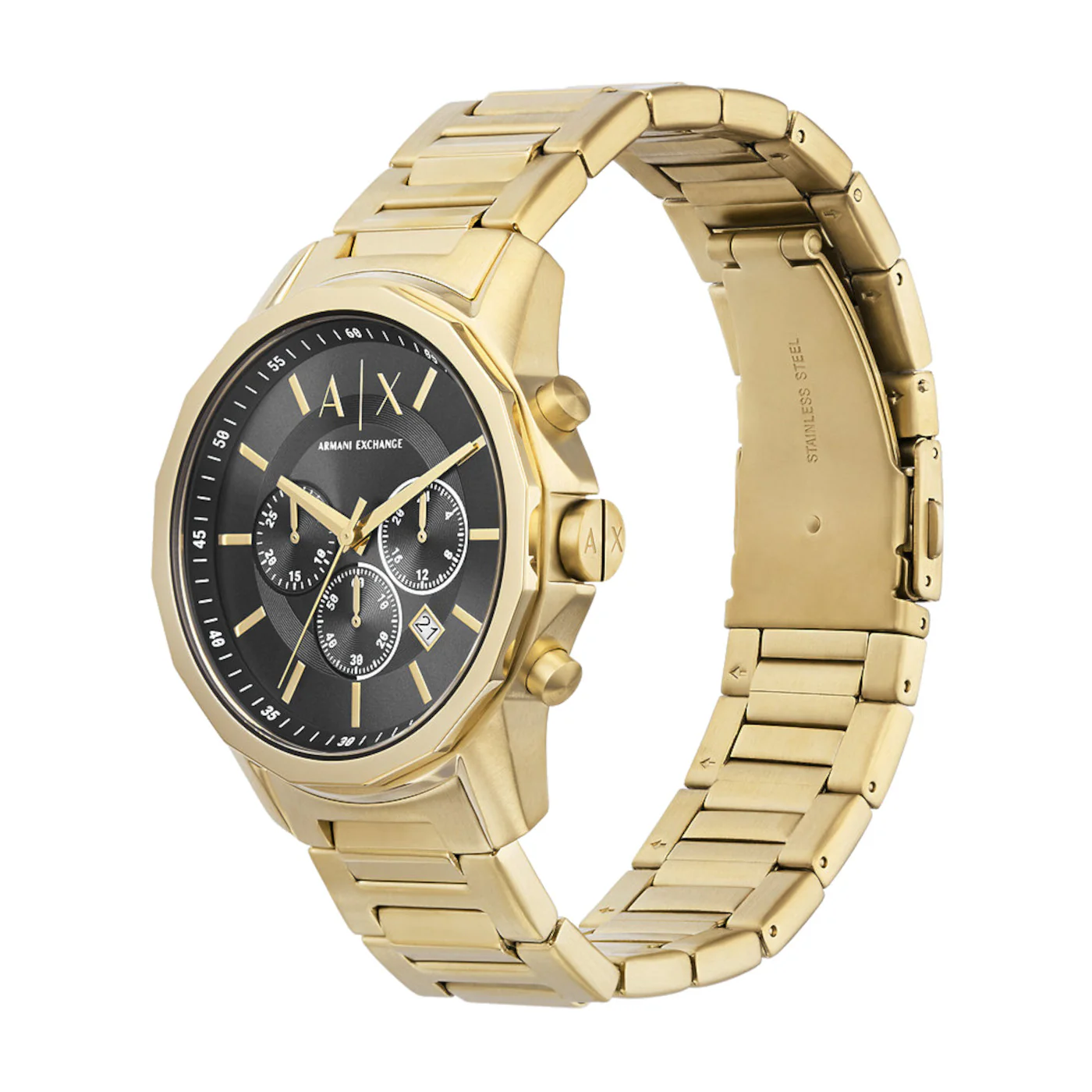 Armani Exchange Gold Watch AX1721 - Image 3