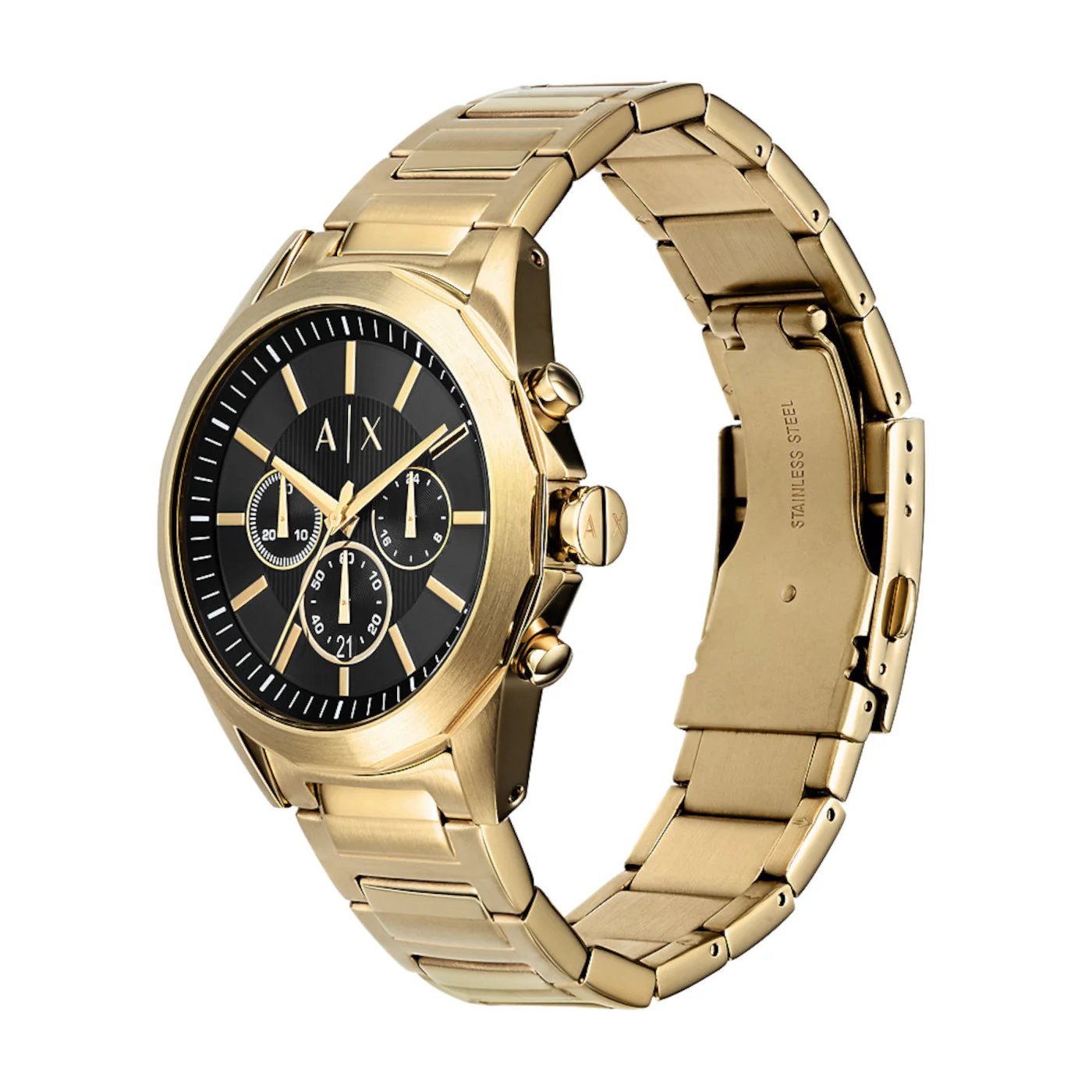 Armani Exchange Drexler Gold Watch AX2611 - Image 5
