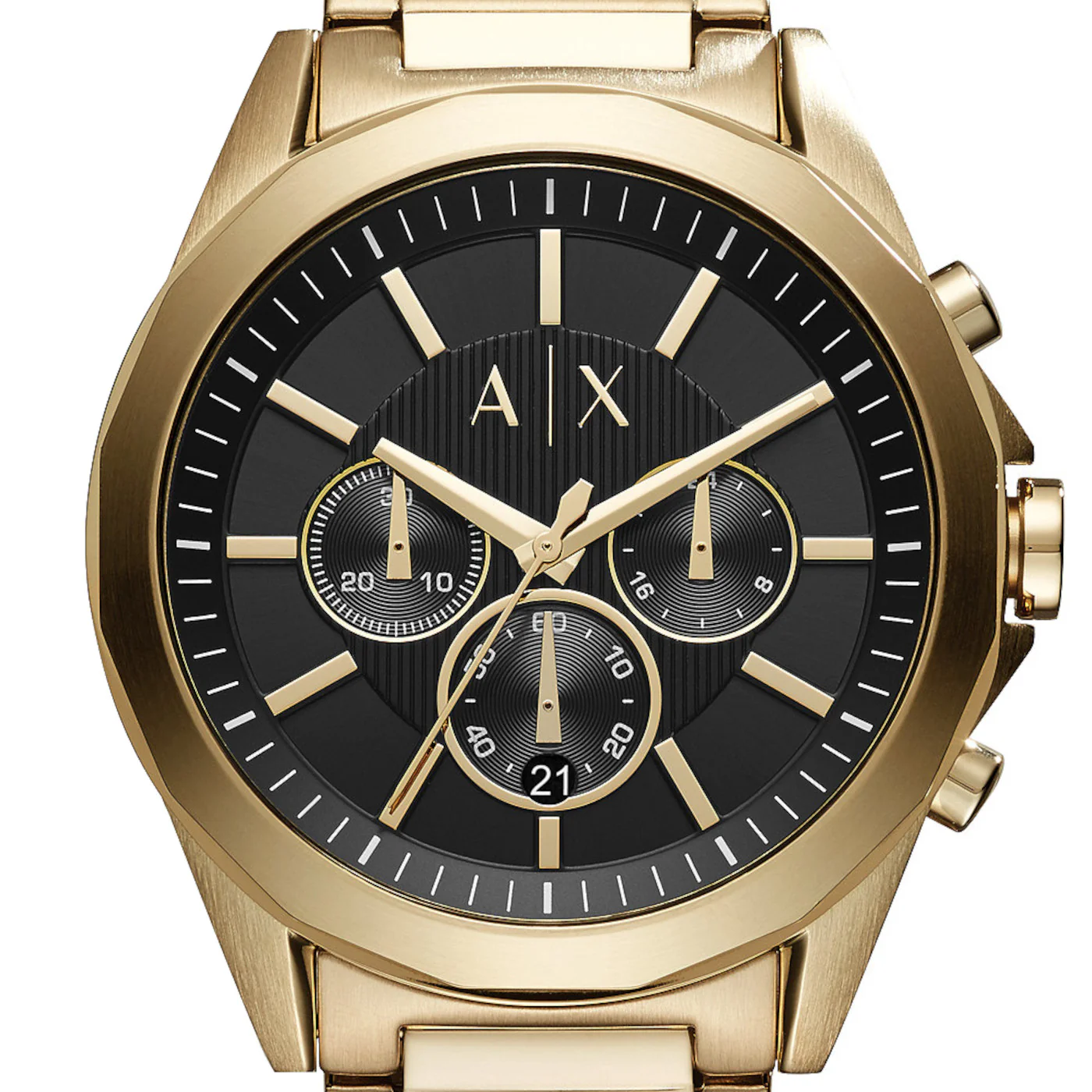 Armani Exchange Drexler Gold Watch AX2611 - Image 6