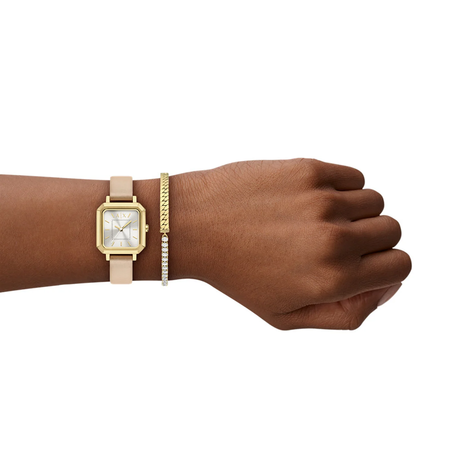 Armani Exchange Gold Women's Watch AX7172SET - Image 2