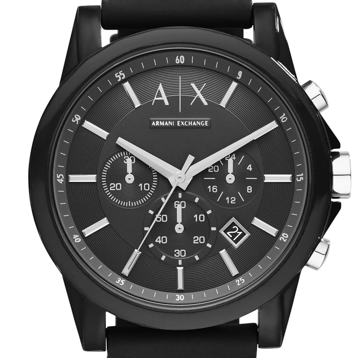 Armani Exchange Outerbanks Black Watch AX1326 - Image 3
