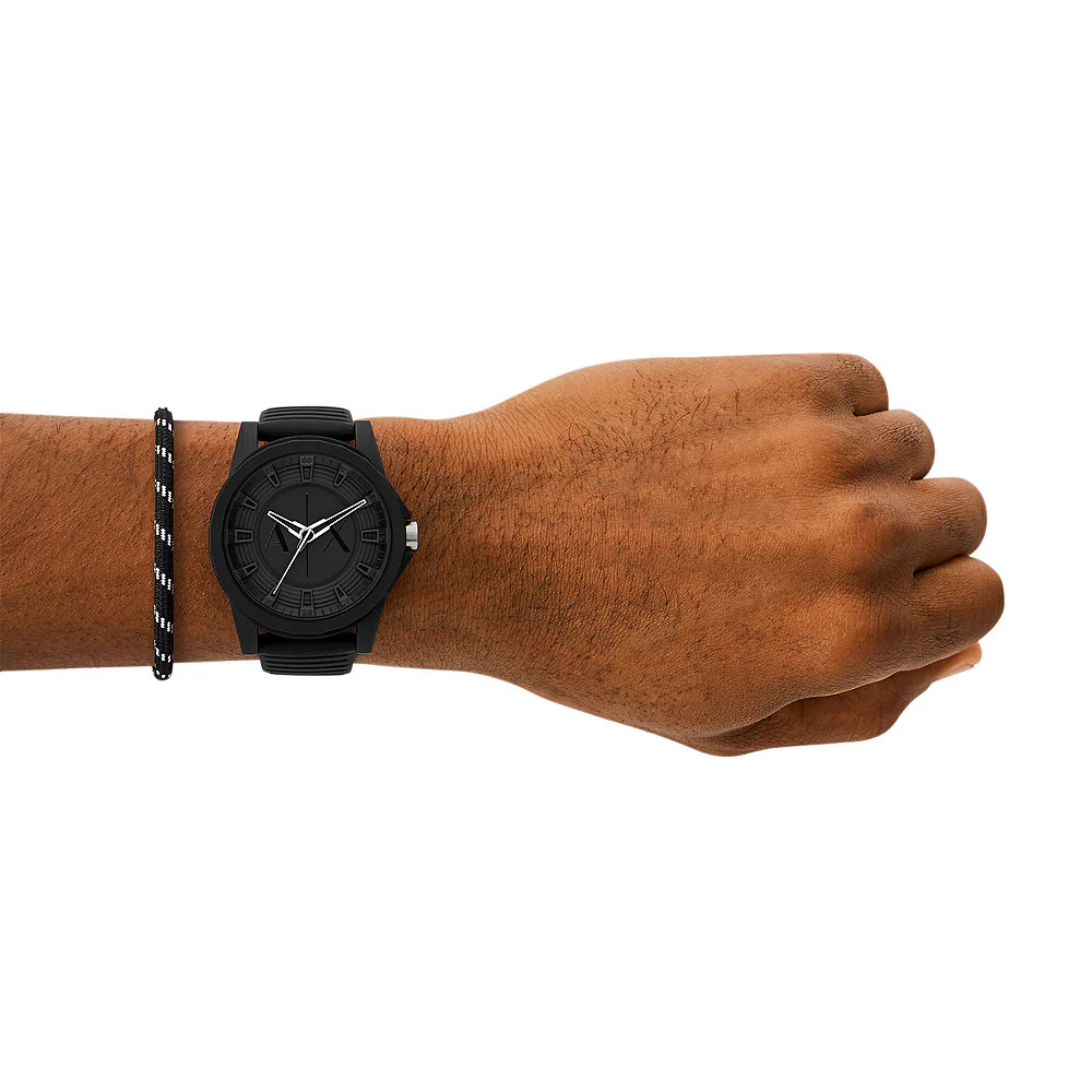 Armani Exchange Outerbanks Black Watch AX7159SET - Image 3