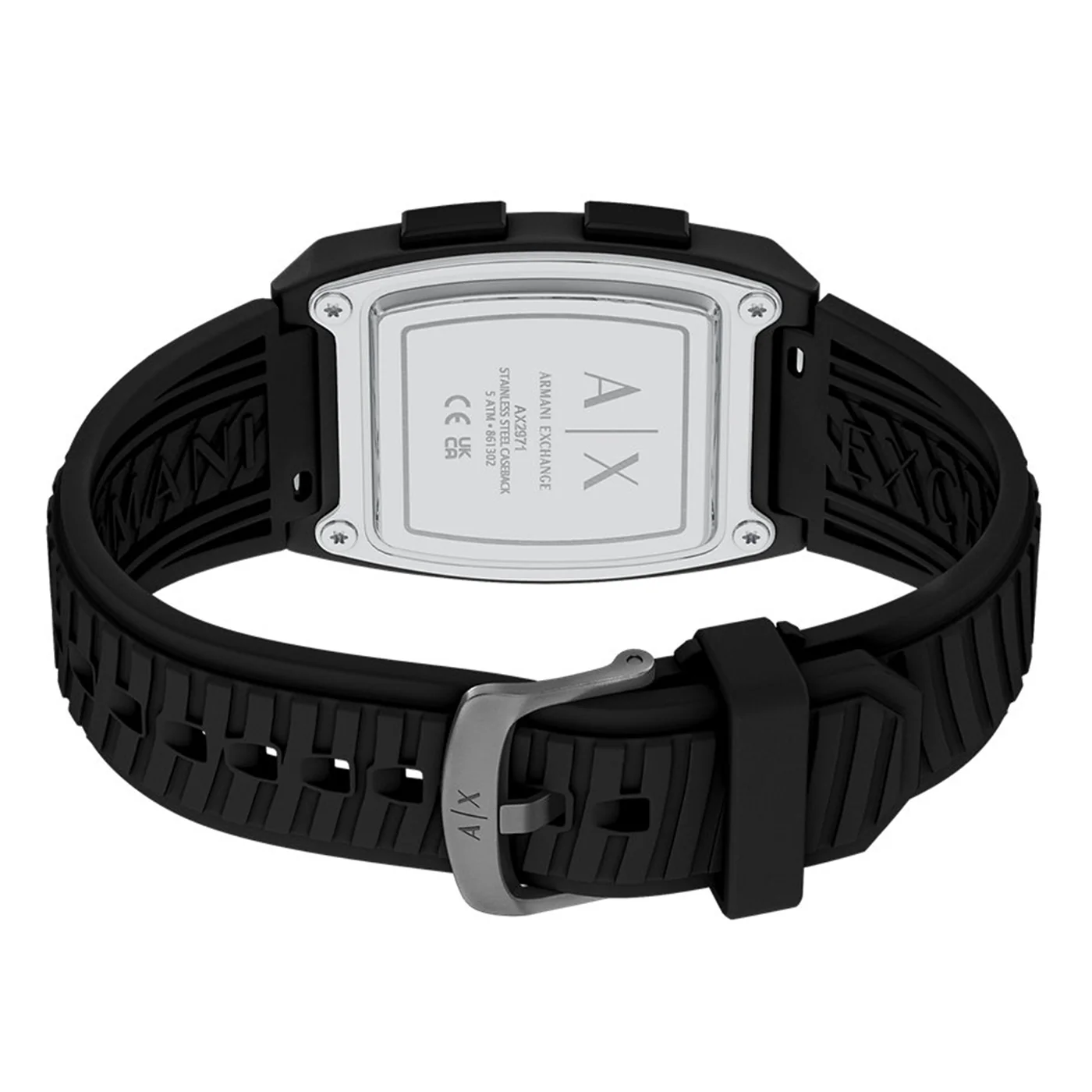 Armani Exchange Oval Black Dial Watch AX2971 - Image 8
