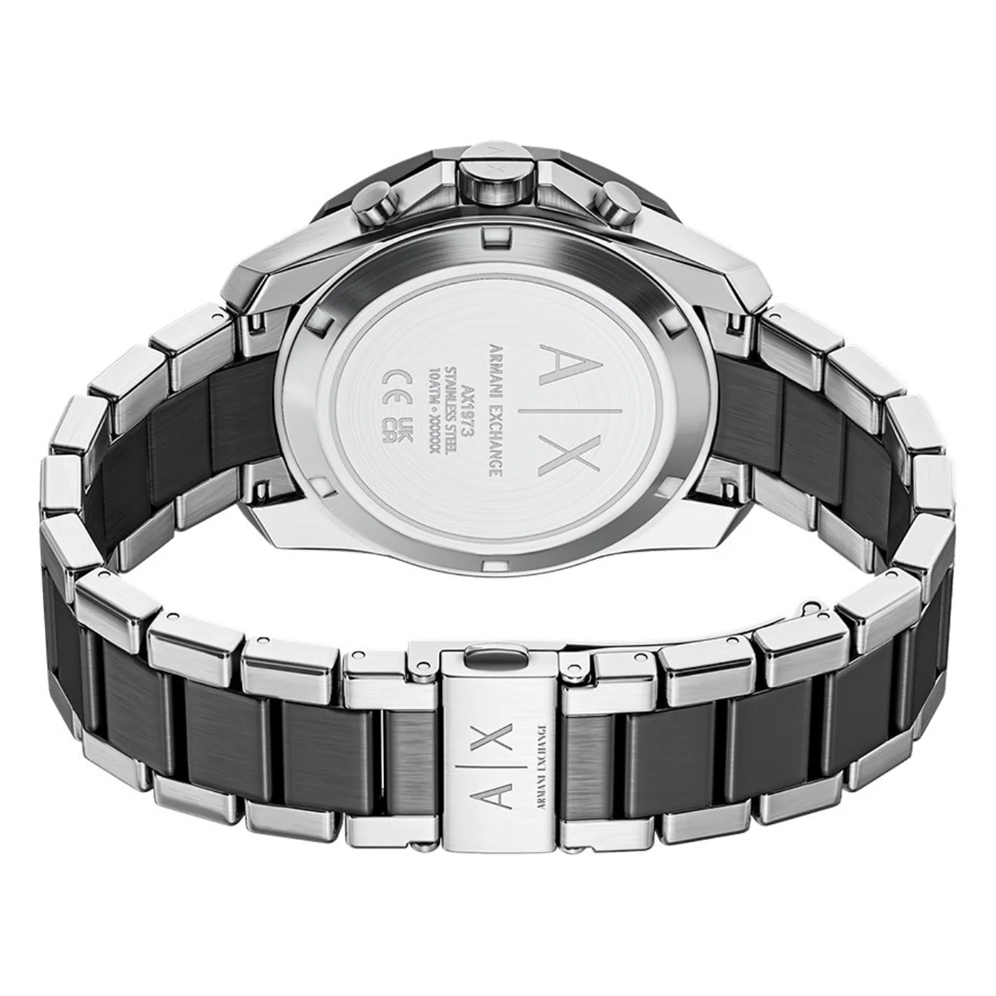 Armani Exchange Round Black Dial Watch AX1973 - Image 8