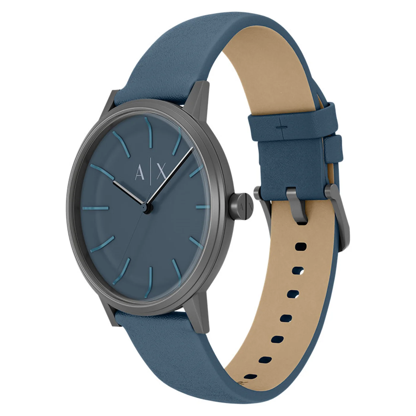 Armani Exchange Round Blue Dial Watch AX2767 - Image 2
