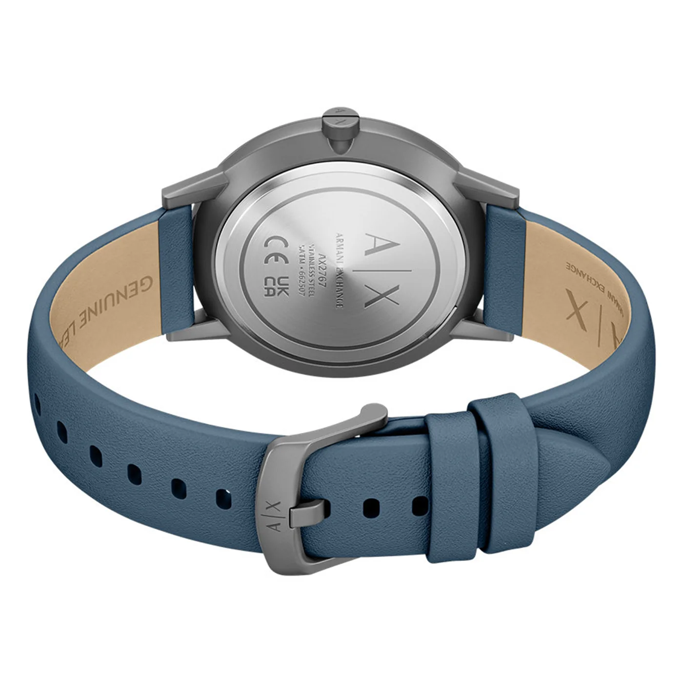 Armani Exchange Round Blue Dial Watch AX2767 - Image 7