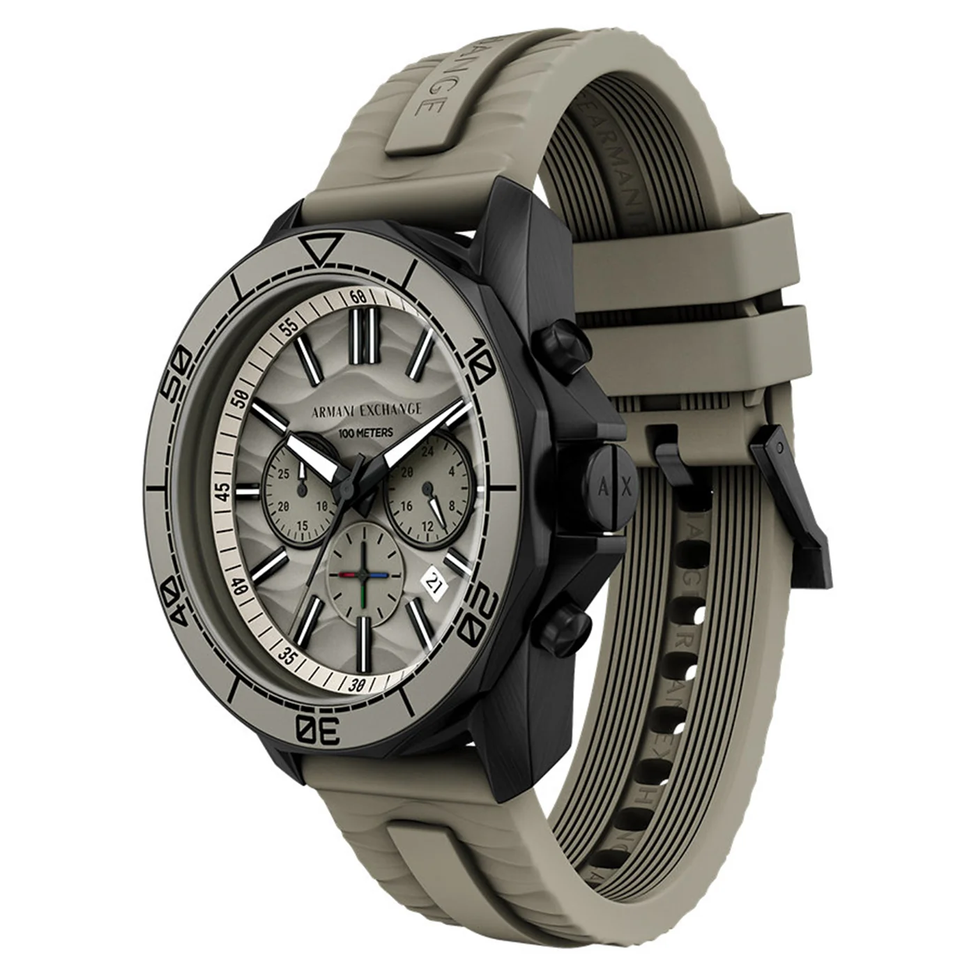 Armani Exchange Round Grey Dial Watch AX1971 - Image 2