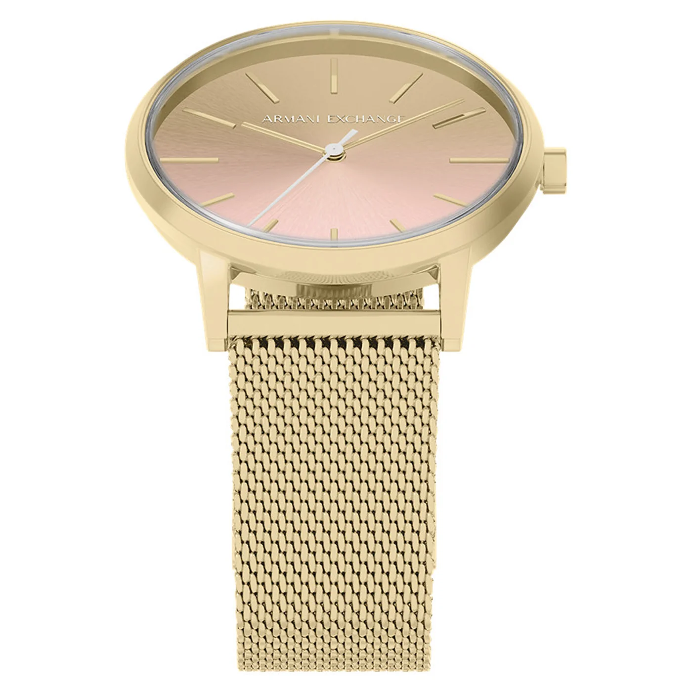 Armani Exchange Round Pink Dial Watch AX5619 - Image 4