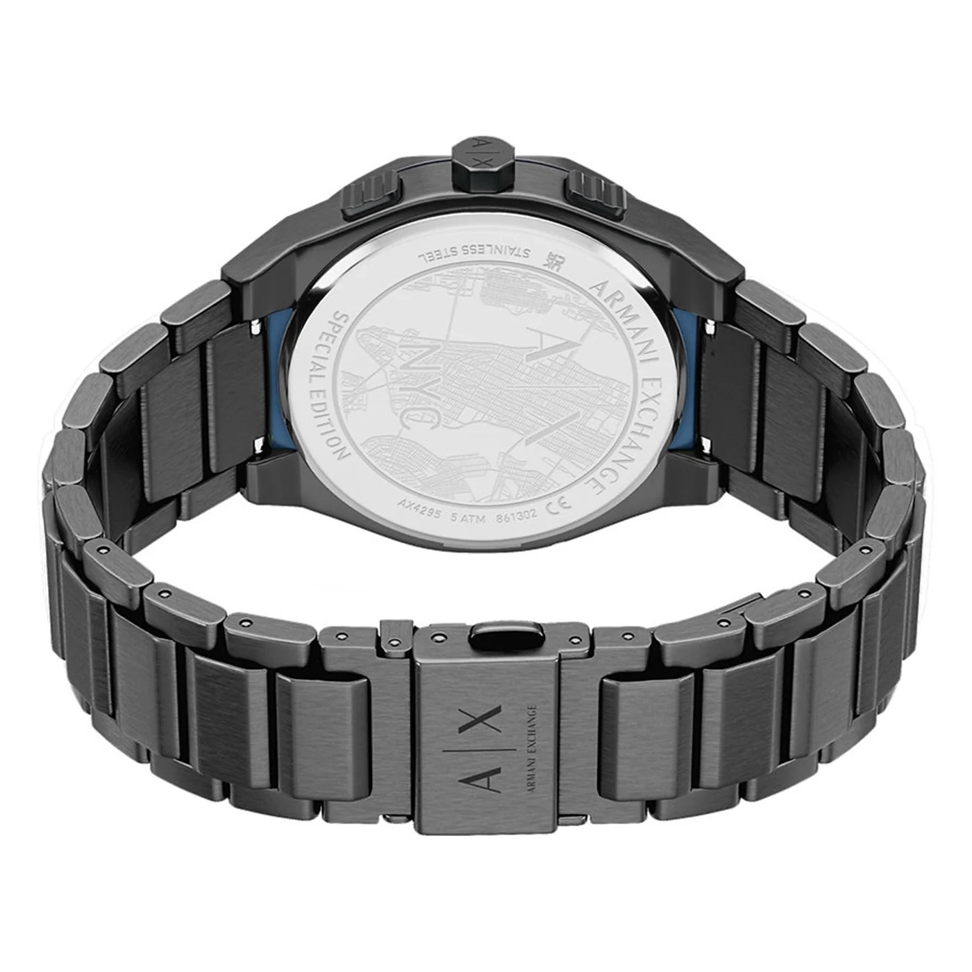 Armani Exchange Sync Round Black Dial Watch AX4295 - Image 6