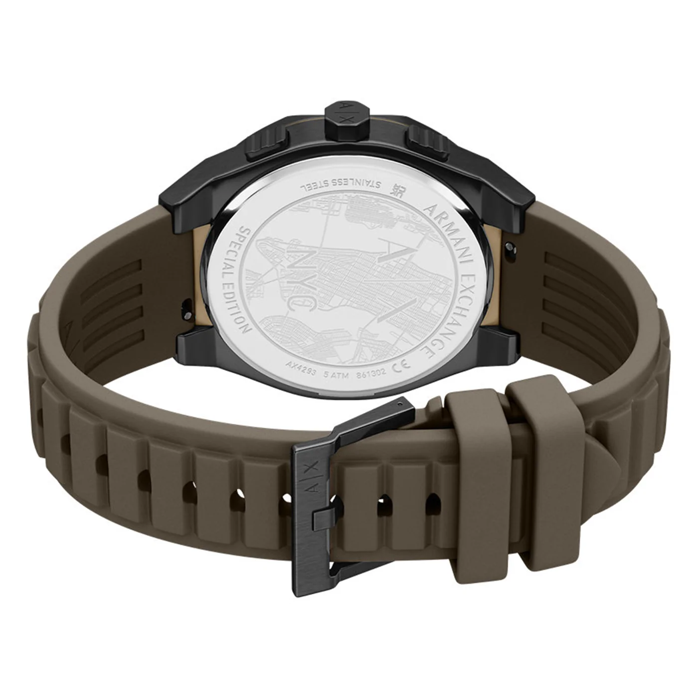 Armani Exchange Sync Round Brown Dial Watch AX4293 - Image 9