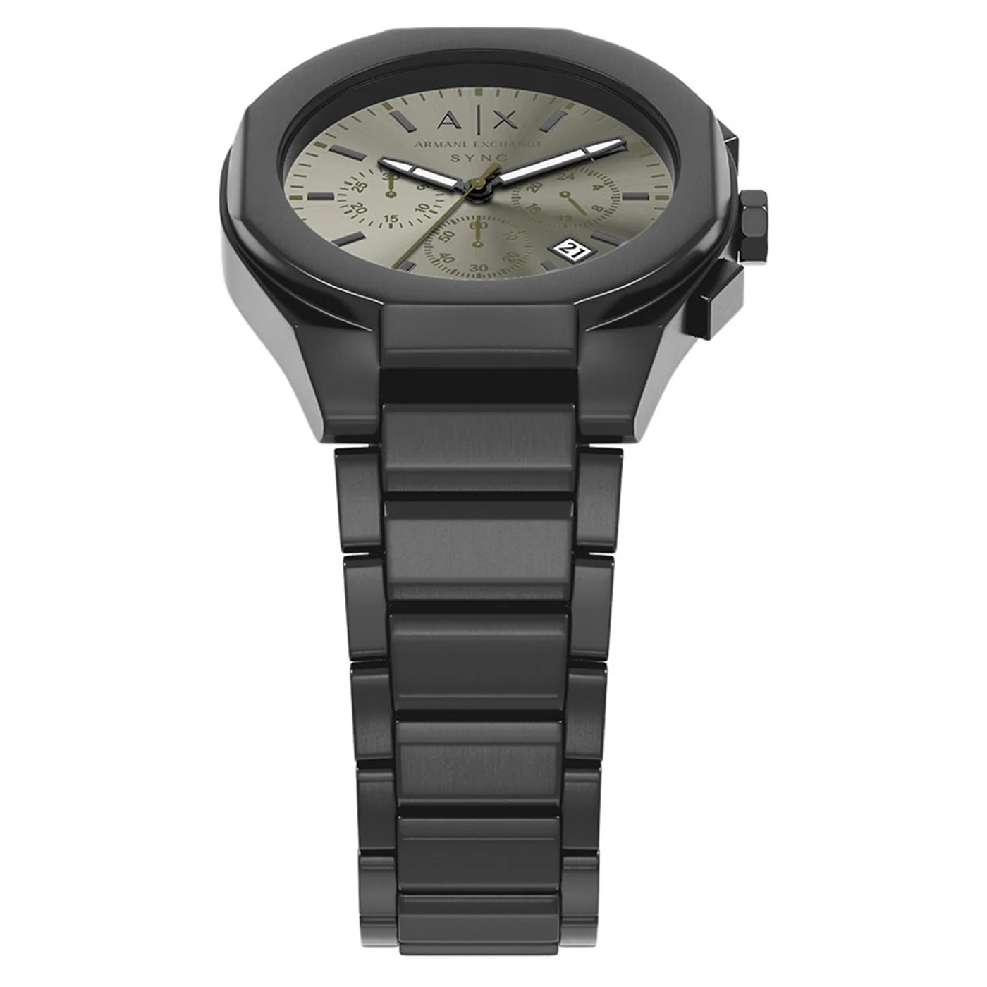 Armani Exchange Sync Round Grey Dial Watch AX4296 - Image 4