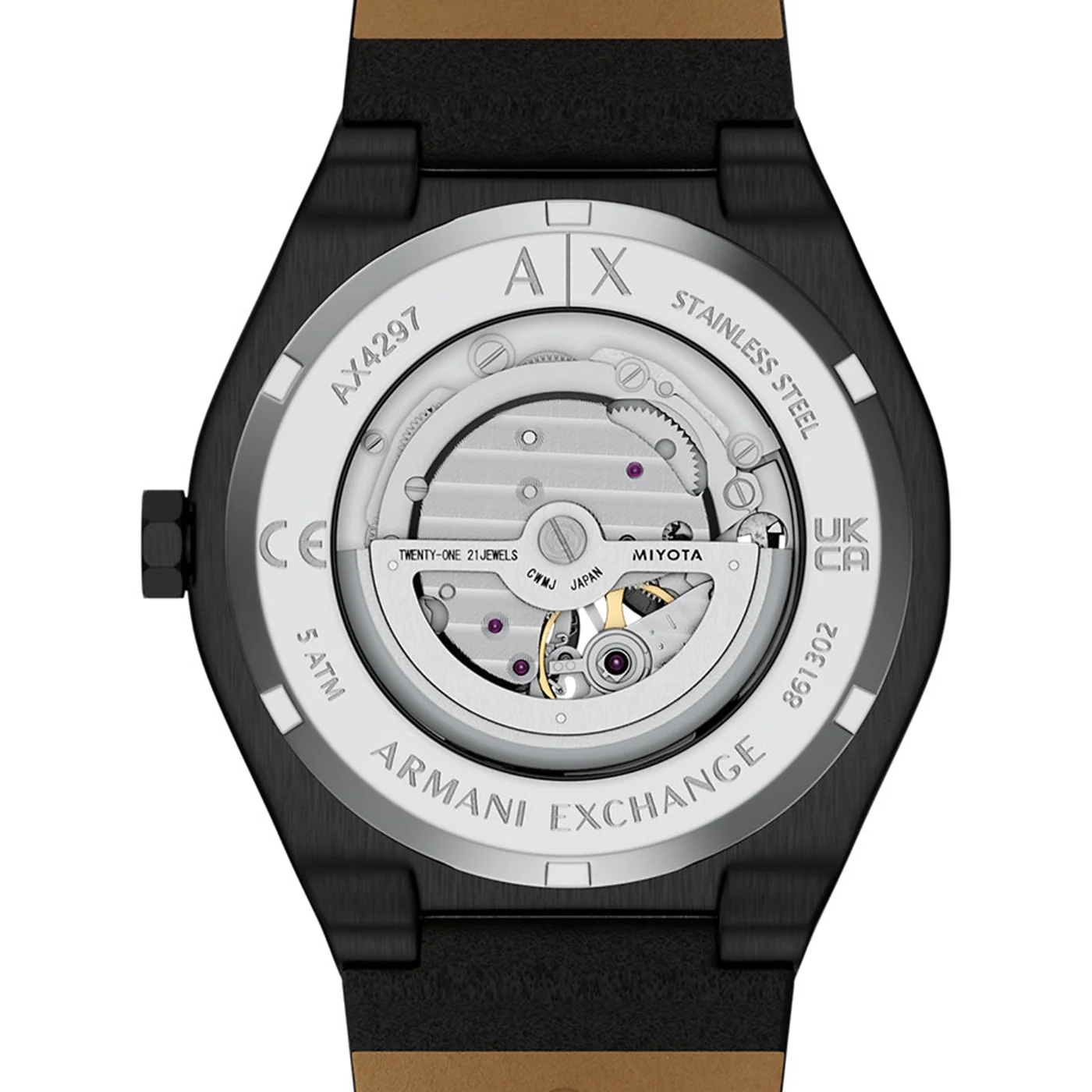 Armani Exchange Sync Silver Dial Automatic Watch AX4297 - Image 6