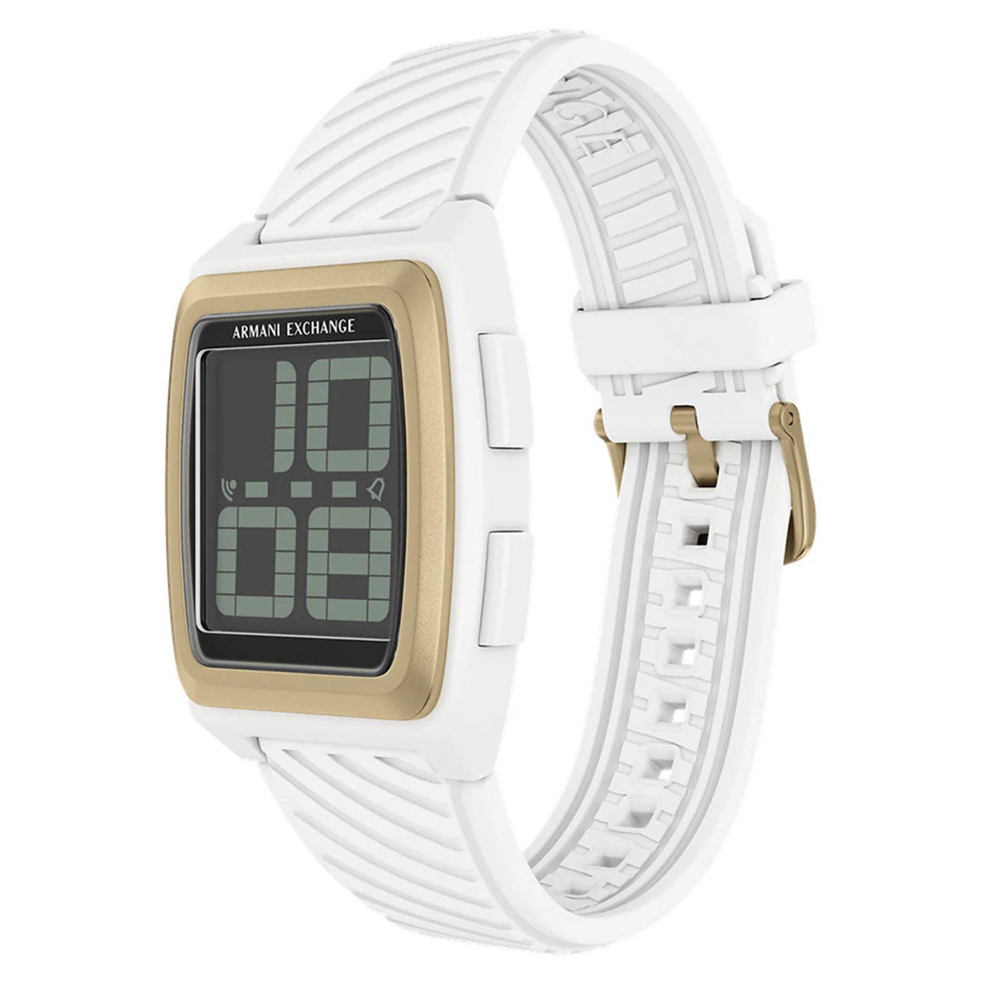 Armani Exchange White Oval Digital Watch AX2968 - Image 2