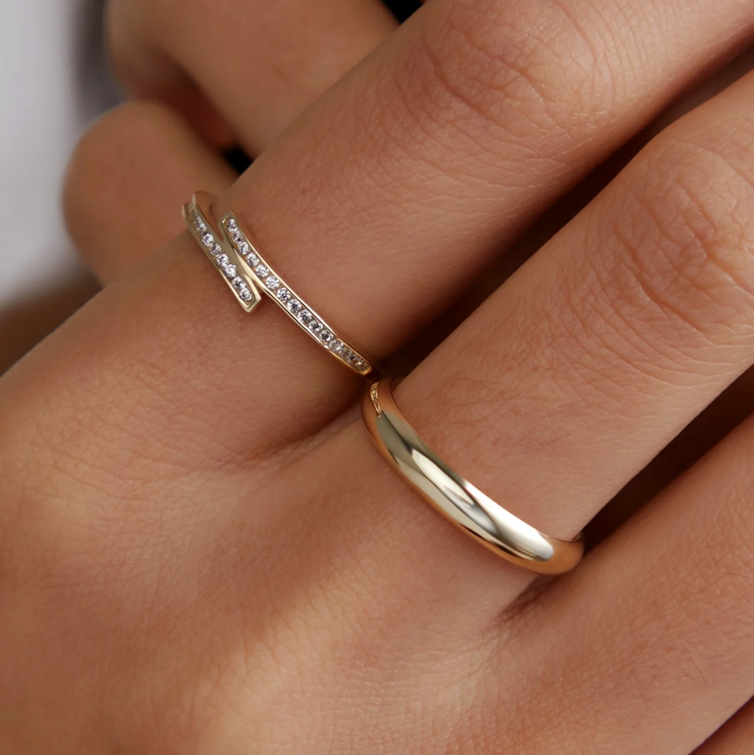 Beloro Jewels Della Spiga Domani 9 karat gold ring BO330053-58 - Image 3
