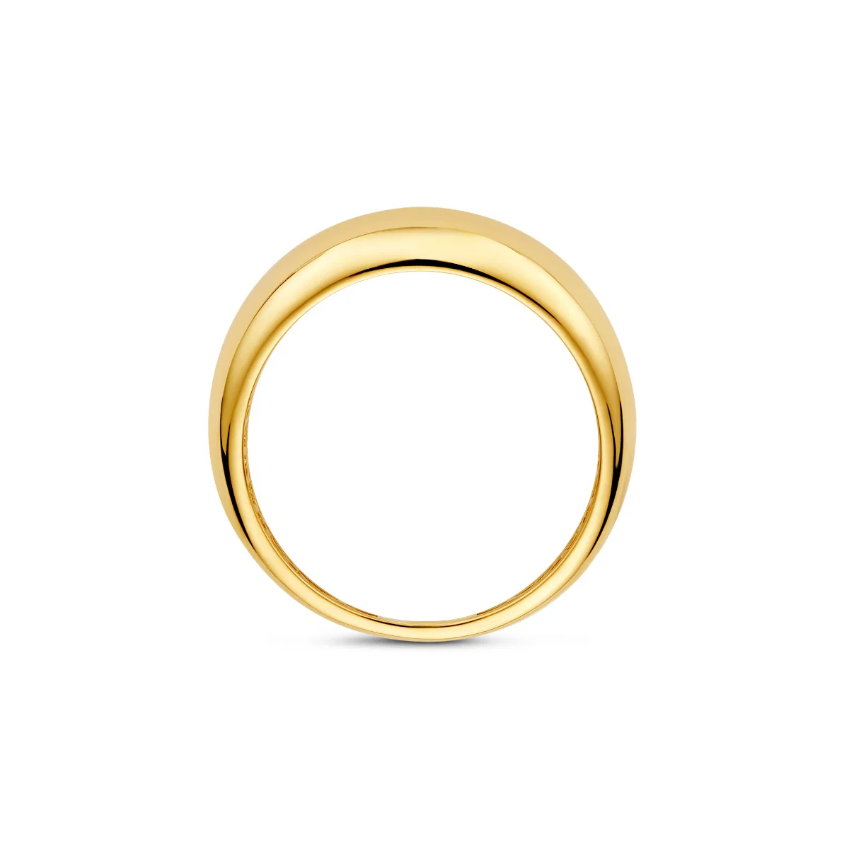 Beloro Jewels Della Spiga Dome 9 karat gold ring BO330047-52 - Image 3