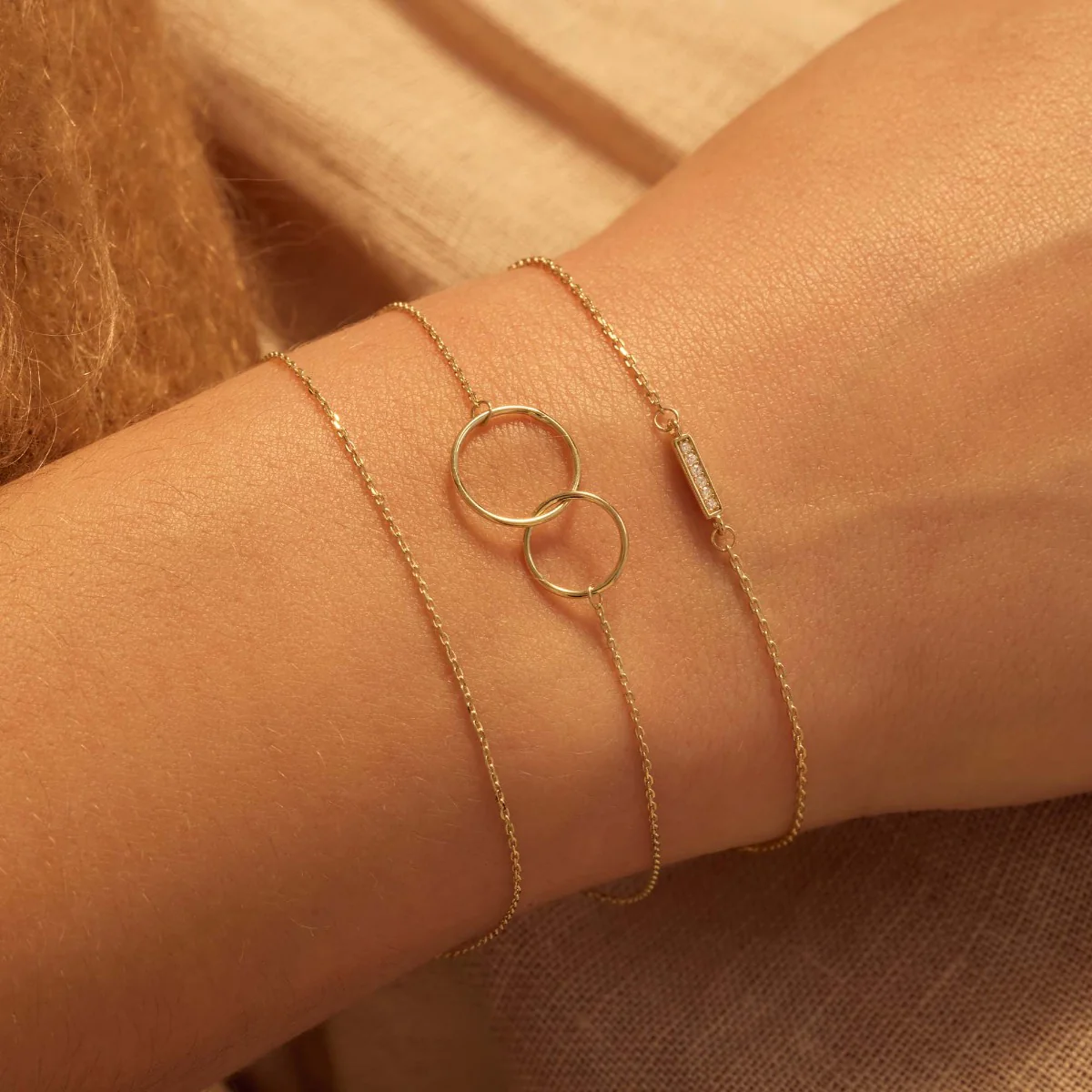 Beloro Jewels La Rinascente Aliyn 9 Karat Gold Bracelet BO320045 - Image 3