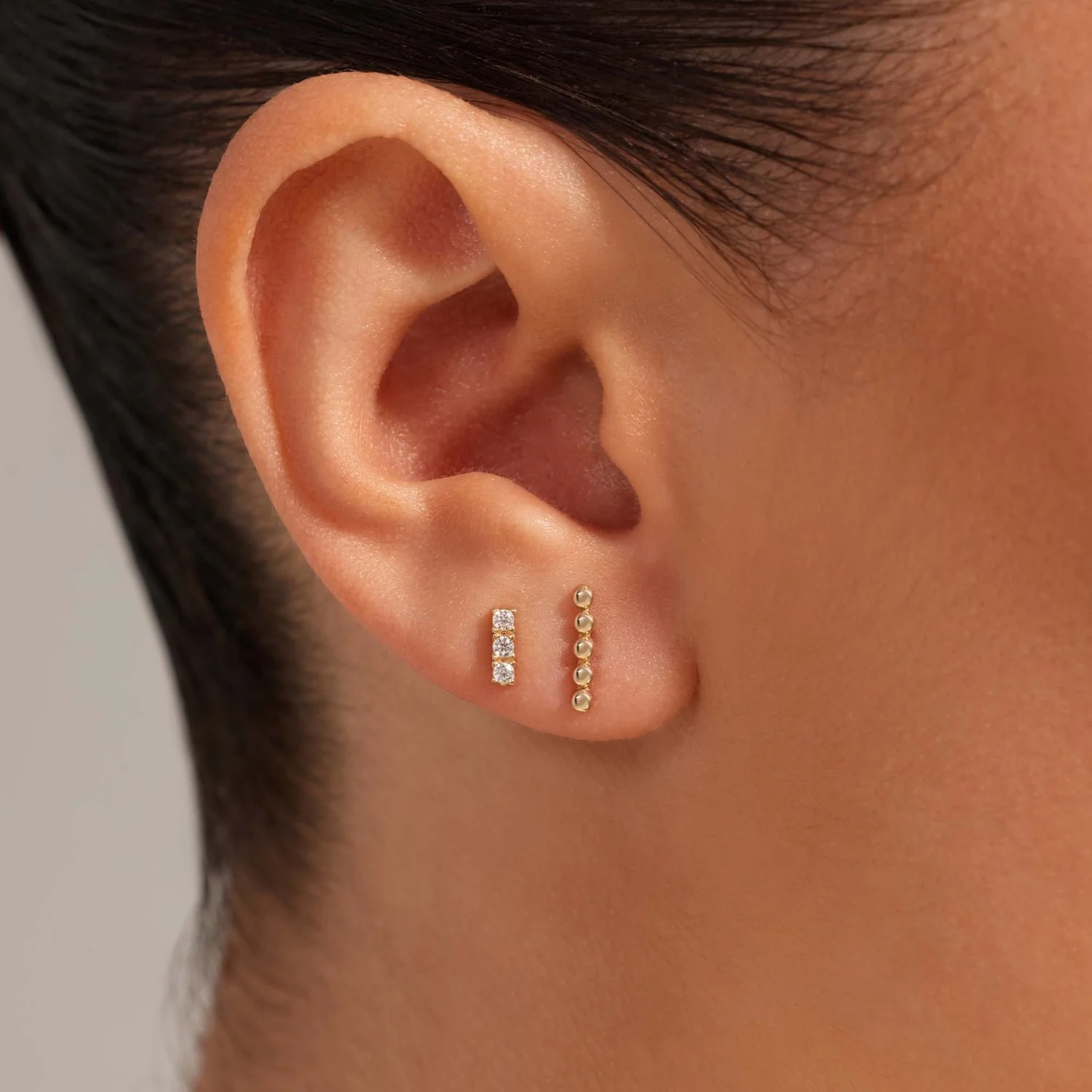 Beloro Jewels La Rinascente Elena 9 karat gold ear studs BO360113 - Image 3