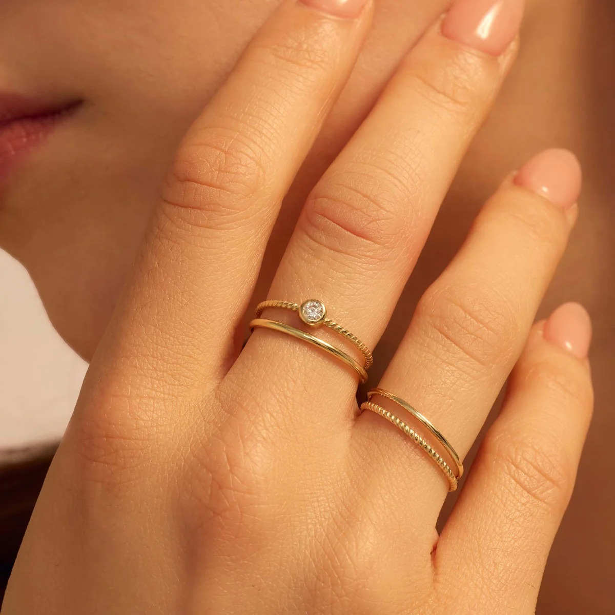 Beloro Jewels La Rinascente Elena 9 karat gold ring BO330044-56 - Image 2