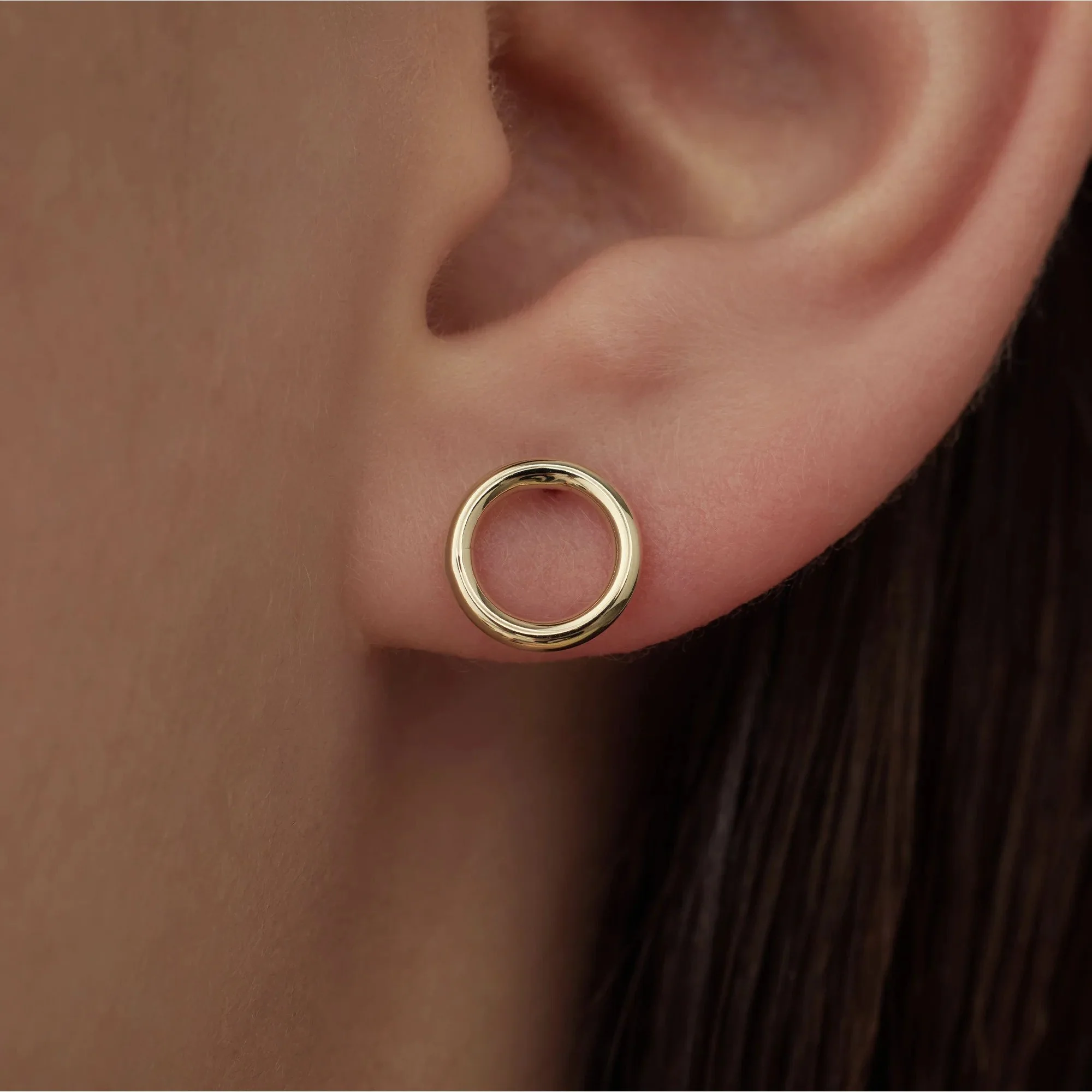 Beloro Jewels La Rinascente Velia 9 carat gold Ear Studs BO360040 - Image 3