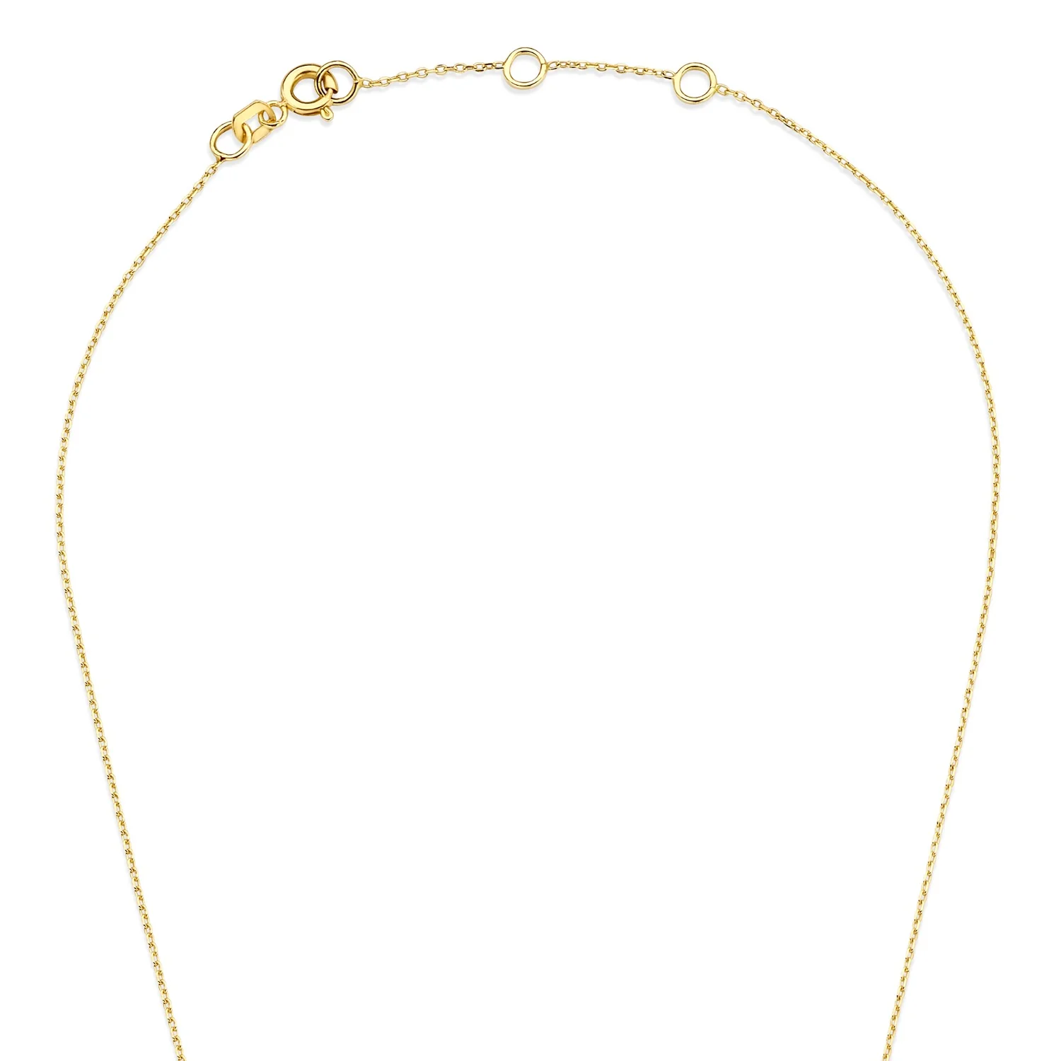 Beloro Jewels Monte Napoleone Irene 9 karat gold necklace with zirconia stones BO340048 - Image 5