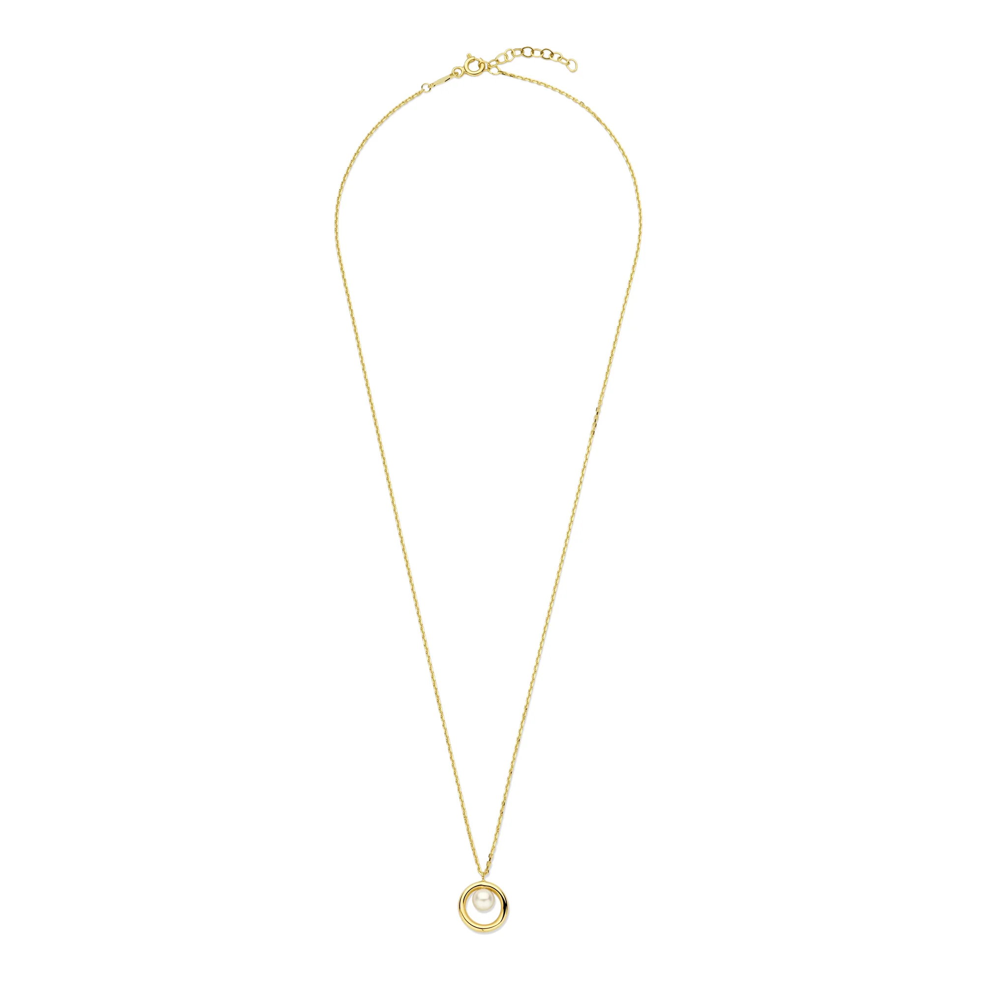 Beloro Jewels Monte Napoleone Perla 9 carat gold Necklace BO340026 - Image 6