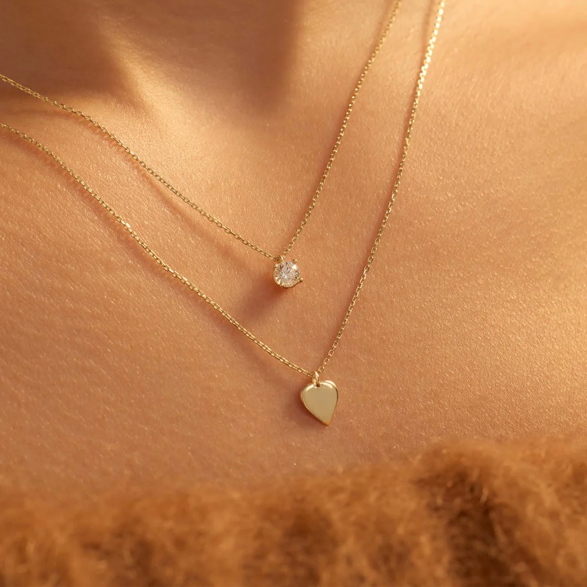 Beloro Jewels Monte Napoleone Stella 9 Karat Gold Necklace BO340044 - Image 2