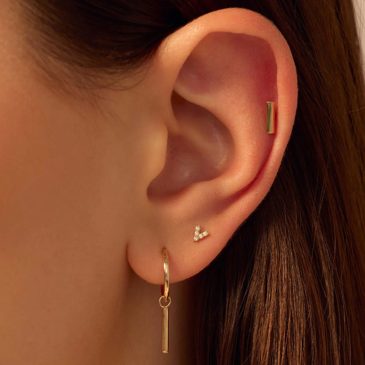 Beloro Jewels Navigli Isidora 9 karat gold piercing BO370003 - Image 2