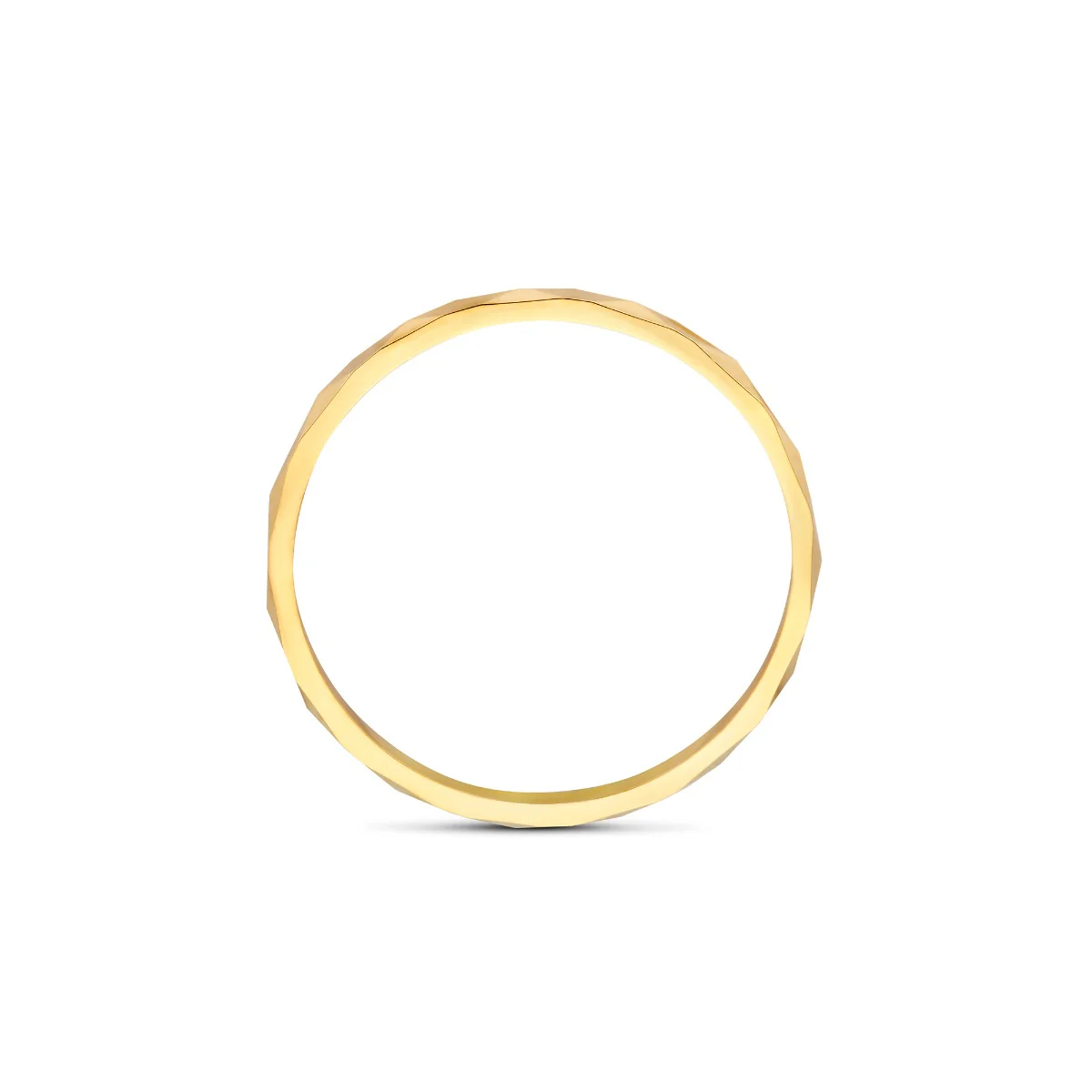 Beloro Jewels Quadrilatero d'Ora Marina 9 karat gold ring with diamond cut BO330039-48 - Image 4