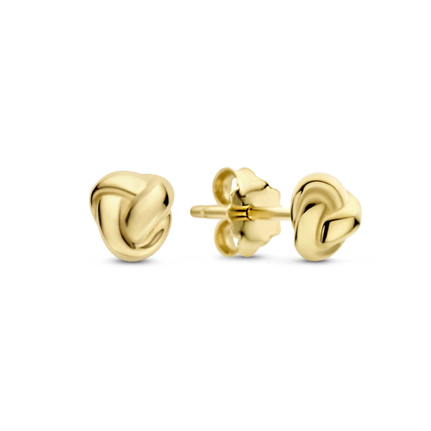 Beloro Jewels Regalo d'Amore 9 karat gold earring set with knot BO90037 - Image 4