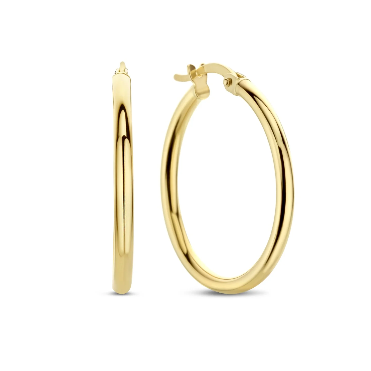 Beloro Jewels Regalo d'Amore 9 karat gold earring set with knot BO90037 - Image 5